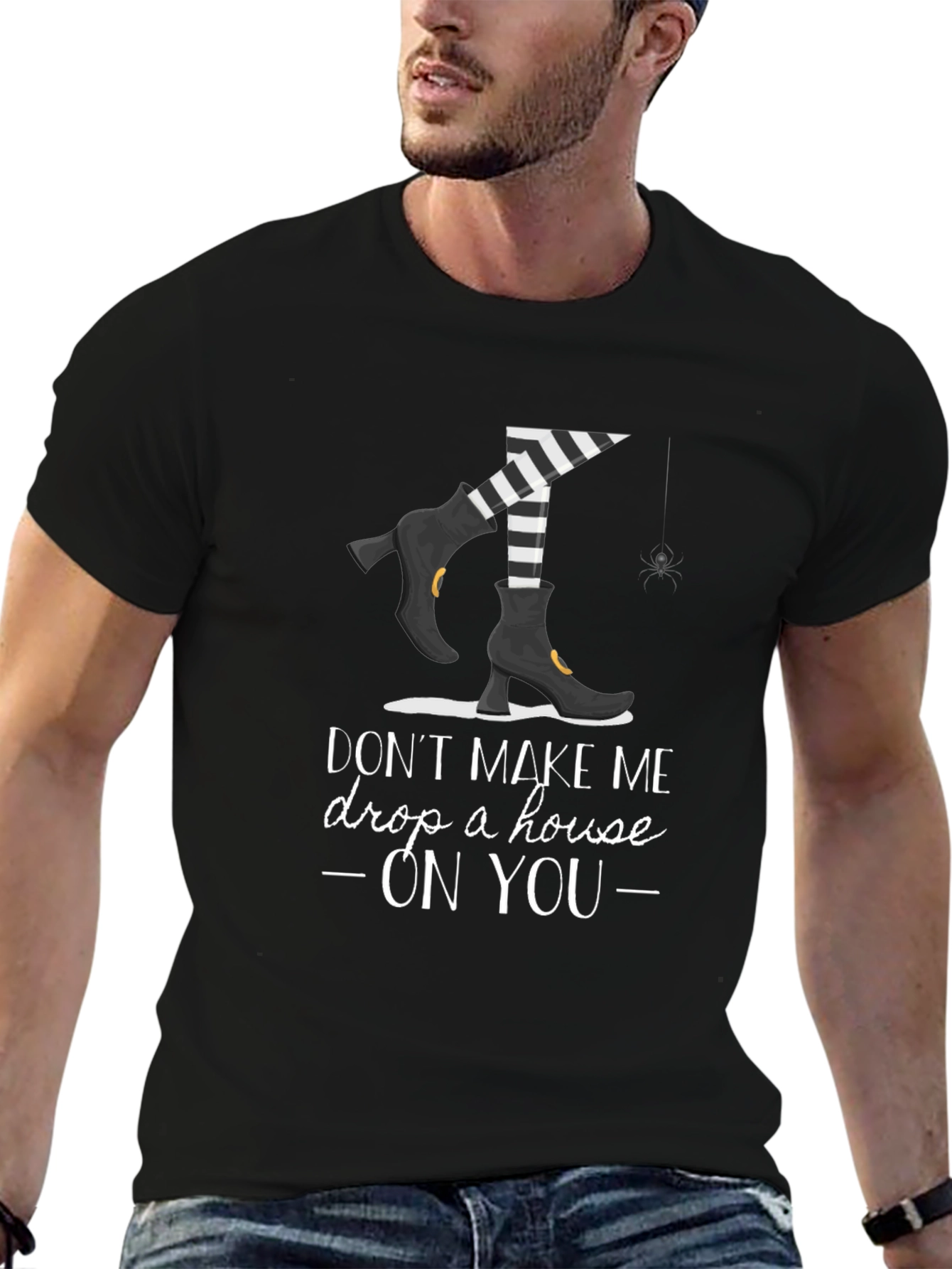 Witch Leg Halloween T-Shirt
