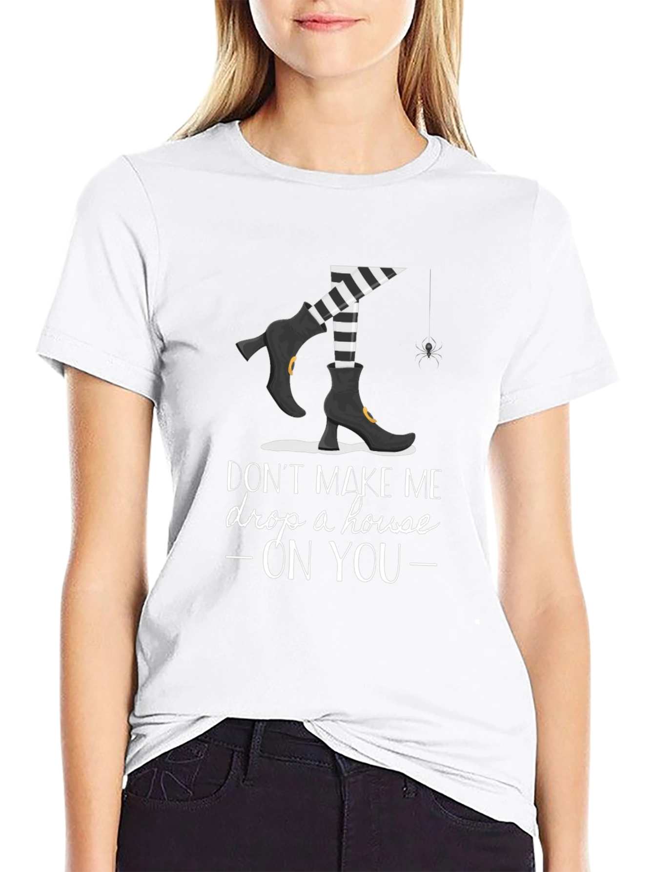 Witch Leg Halloween T-Shirt