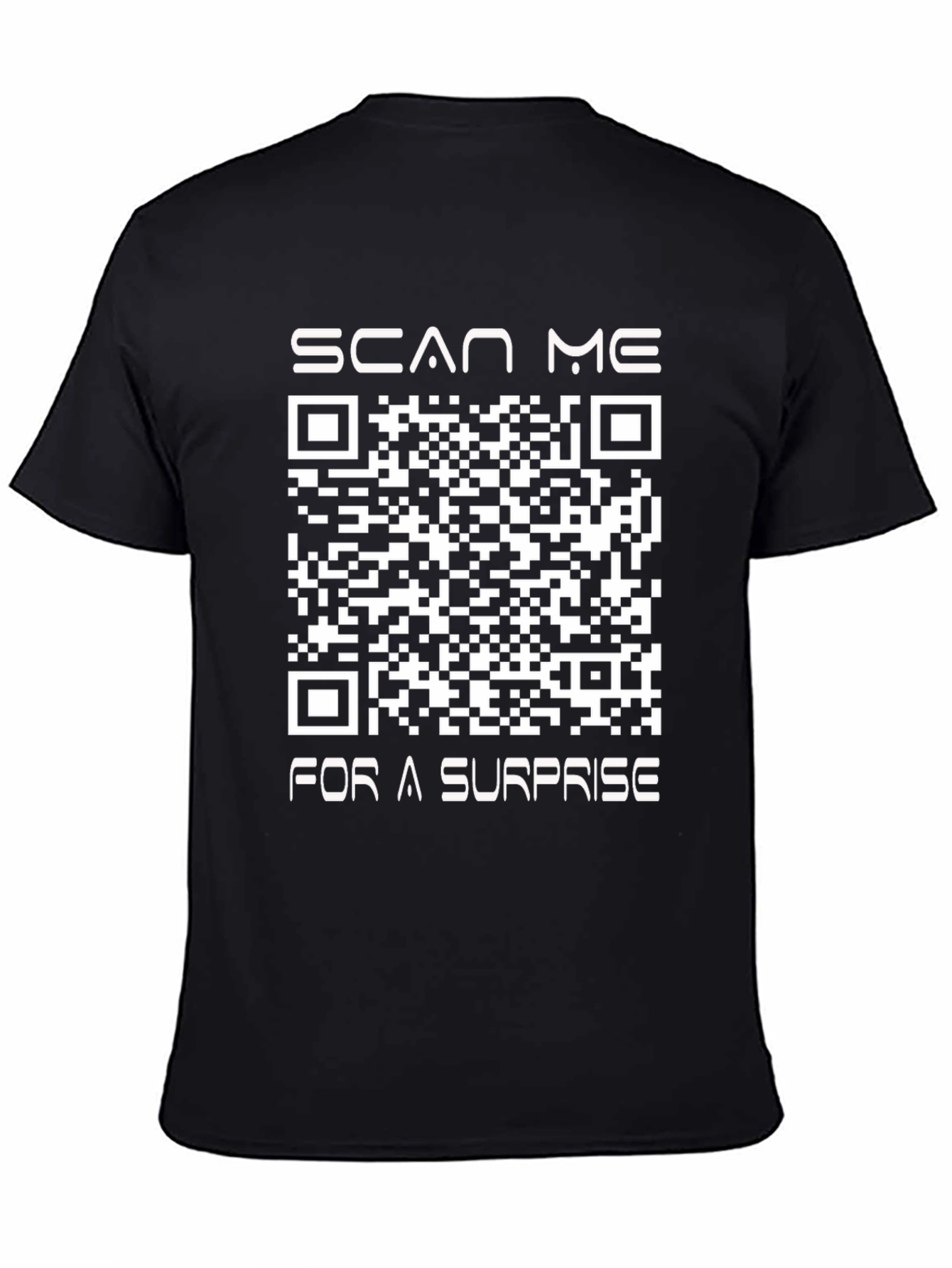 Scan Me Surprise Graphic T-Shirt