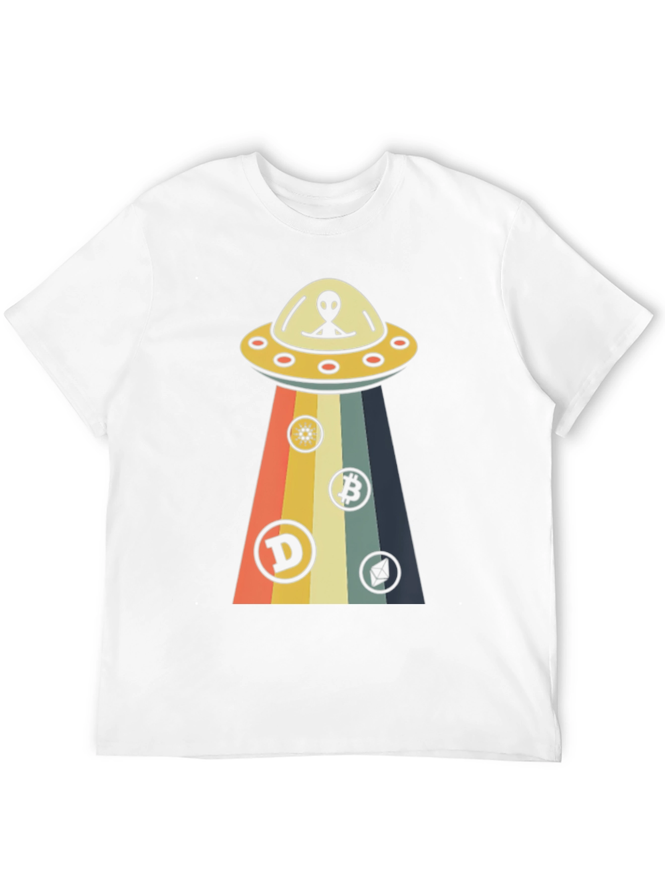 Alien UFO Cryptocurrency T-Shirt