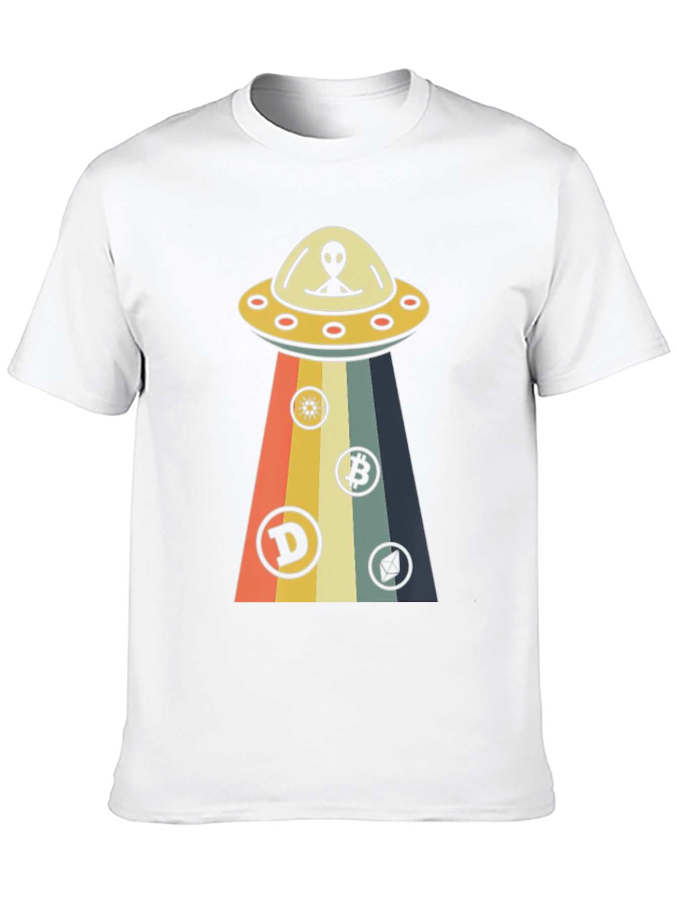 Alien UFO Cryptocurrency T-Shirt
