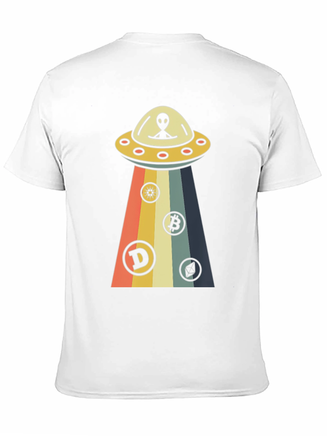 Alien UFO Cryptocurrency T-Shirt