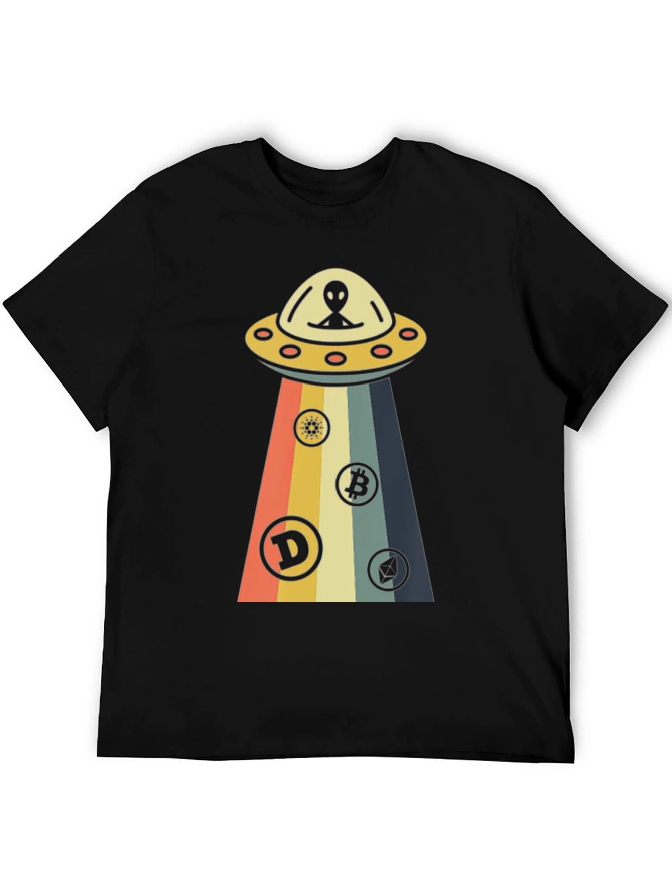 Alien UFO Cryptocurrency T-Shirt