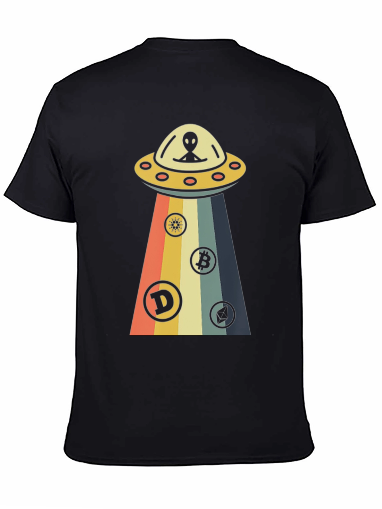 Alien UFO Cryptocurrency T-Shirt
