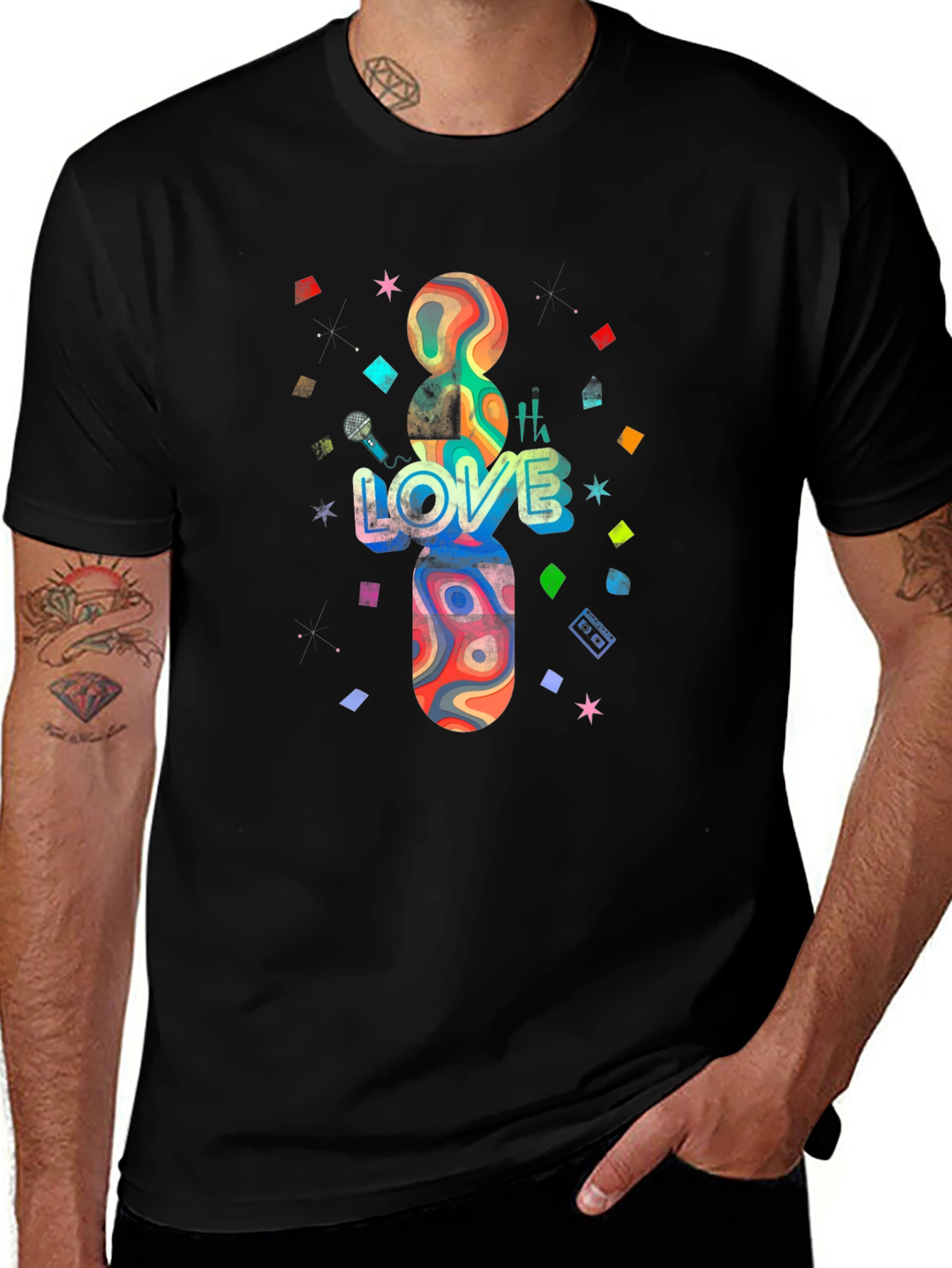 Love Wins T-Shirt - Abstract Design Tee
