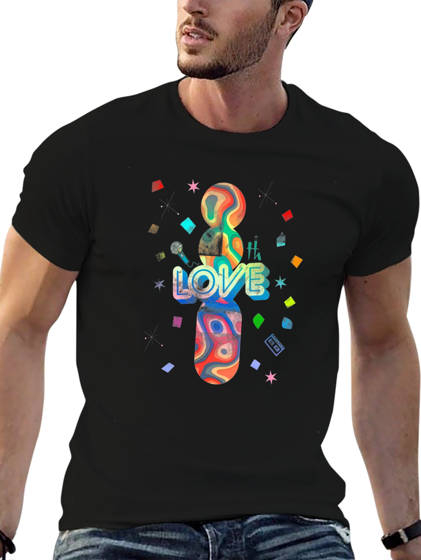 Love Wins T-Shirt - Abstract Design Tee