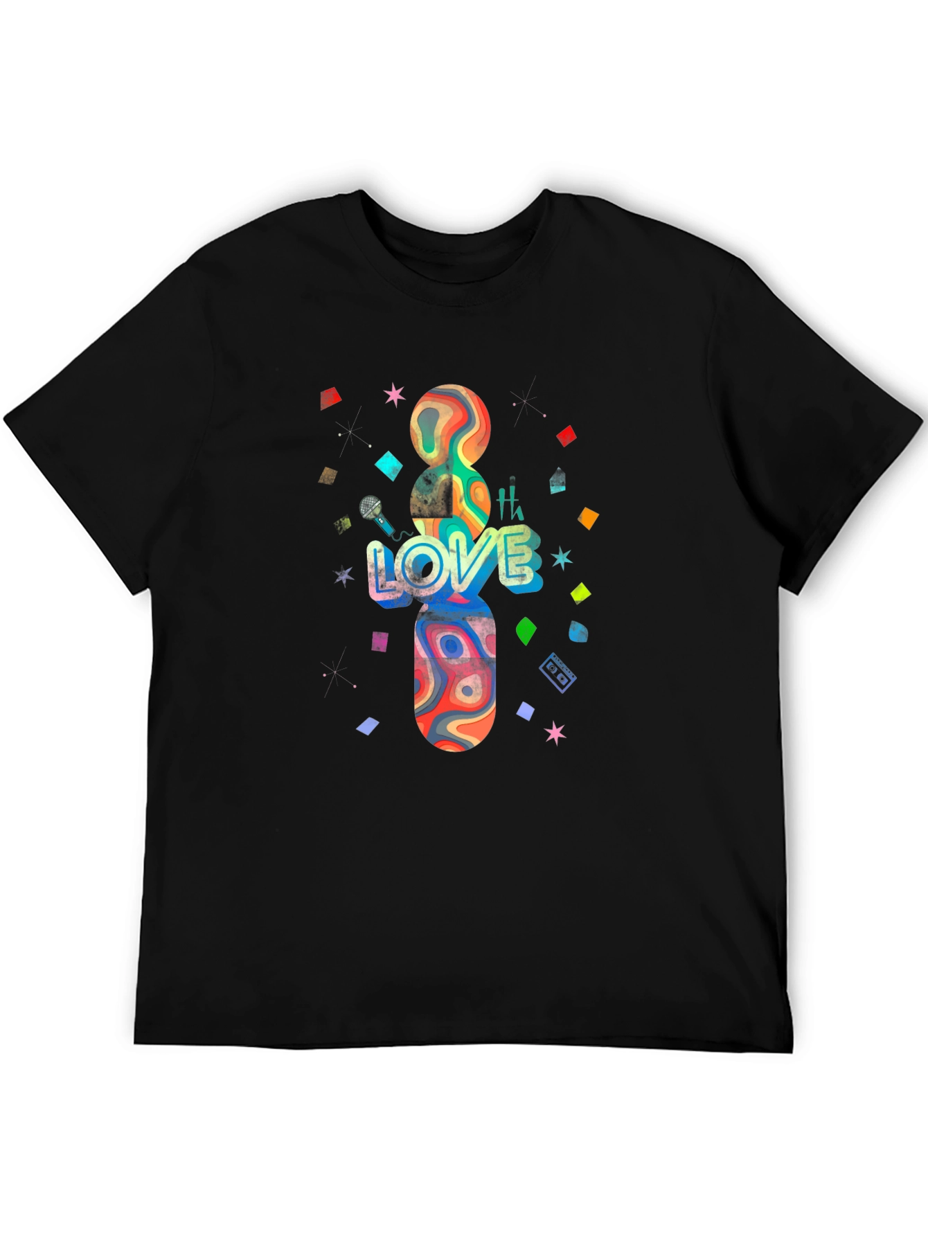 Love Wins T-Shirt - Abstract Design Tee