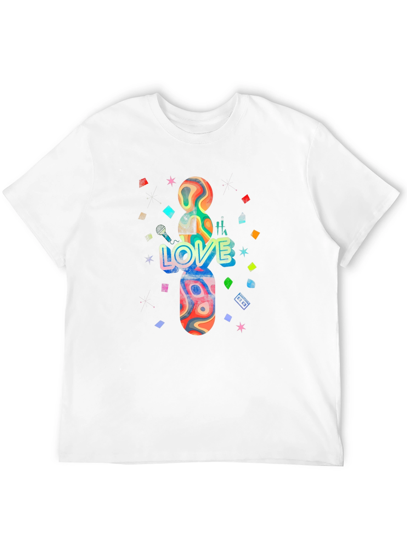 Love Wins T-Shirt - Abstract Design Tee