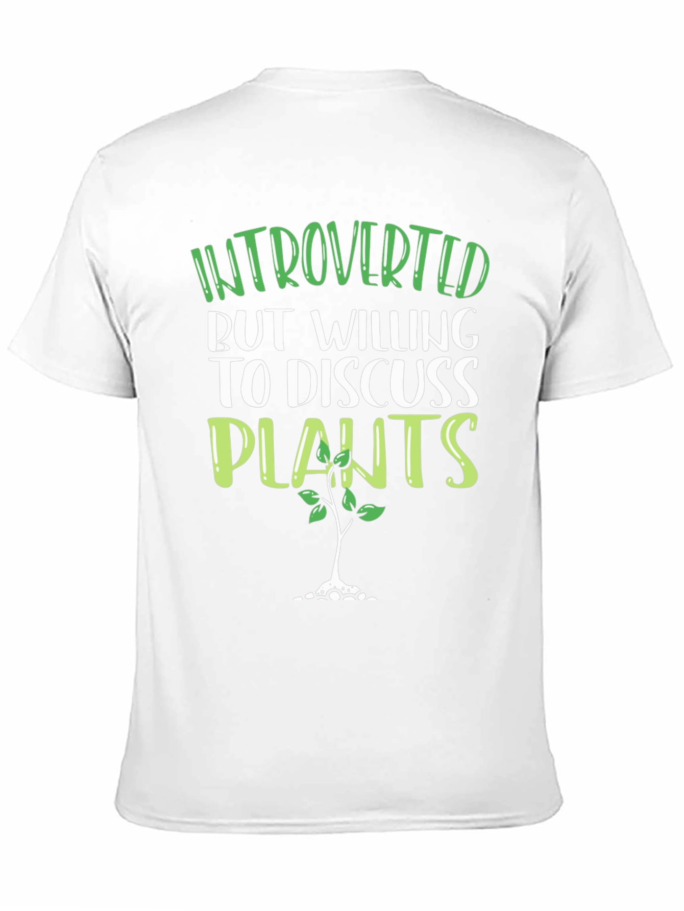 Introverted Plant Lover T-Shirt