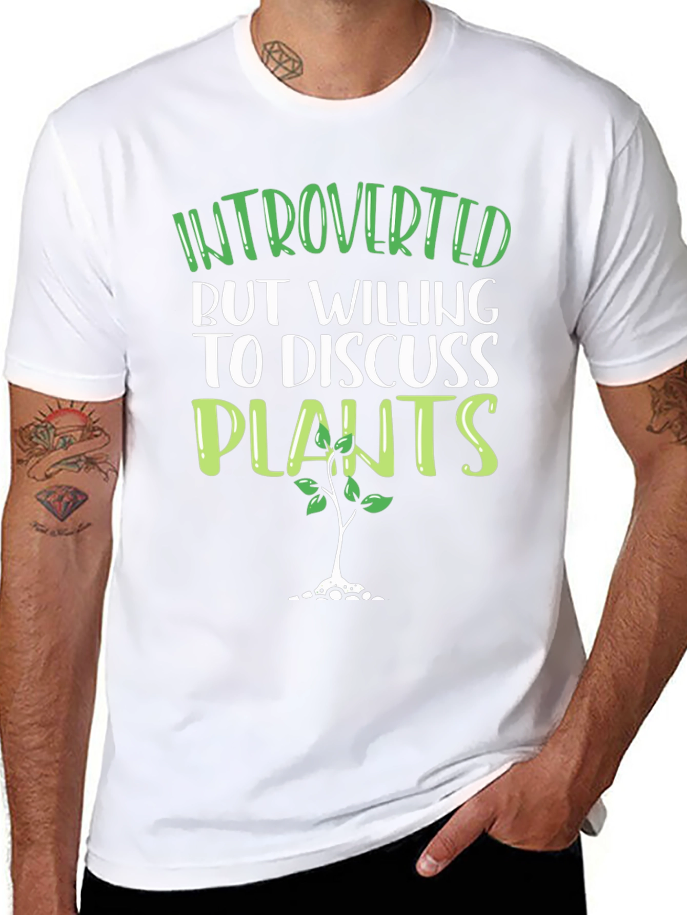 Introverted Plant Lover T-Shirt