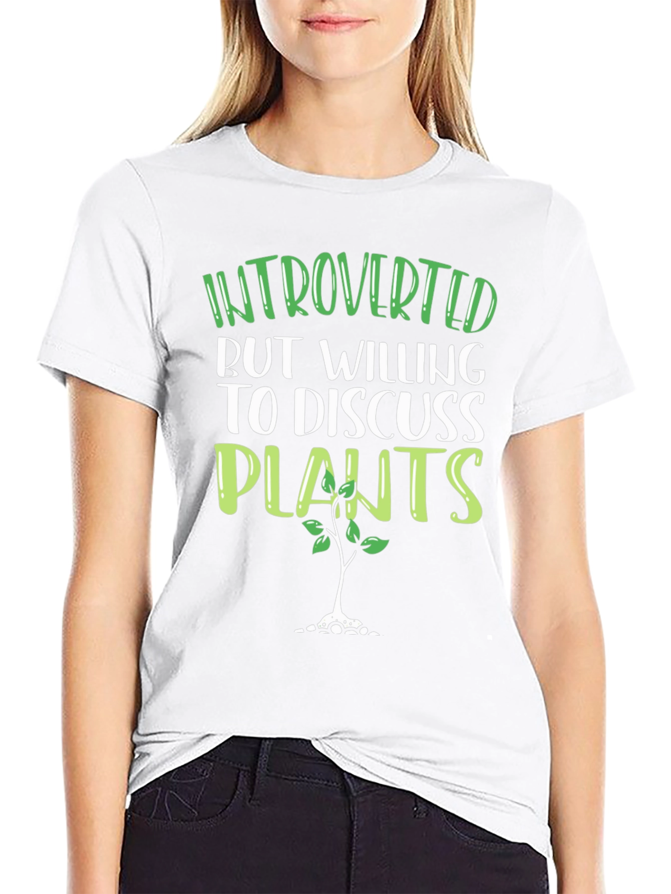 Introverted Plant Lover T-Shirt