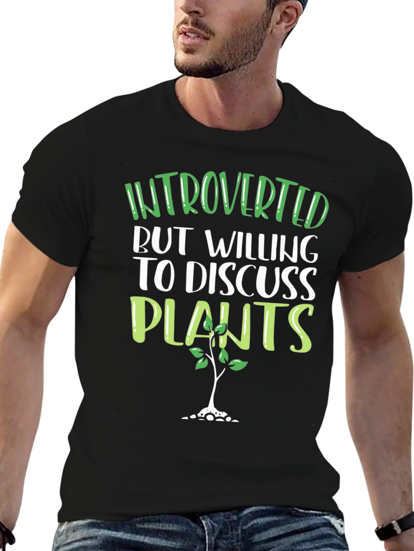 Introverted Plant Lover T-Shirt
