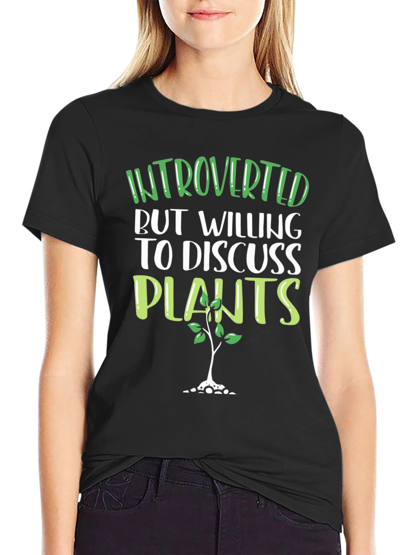 Introverted Plant Lover T-Shirt