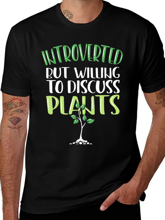 Introverted Plant Lover T-Shirt