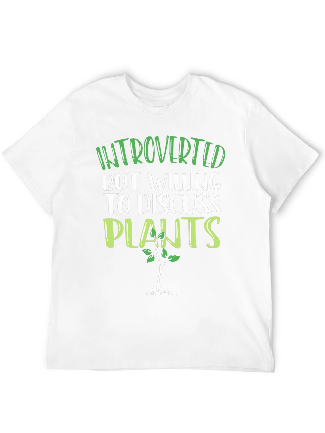 Introverted Plant Lover T-Shirt