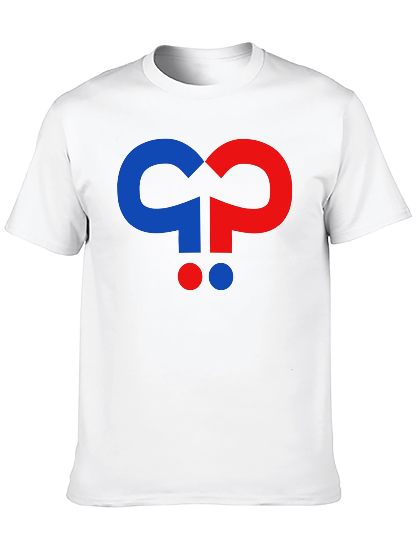 Question Mark Graphic Black T-Shirt