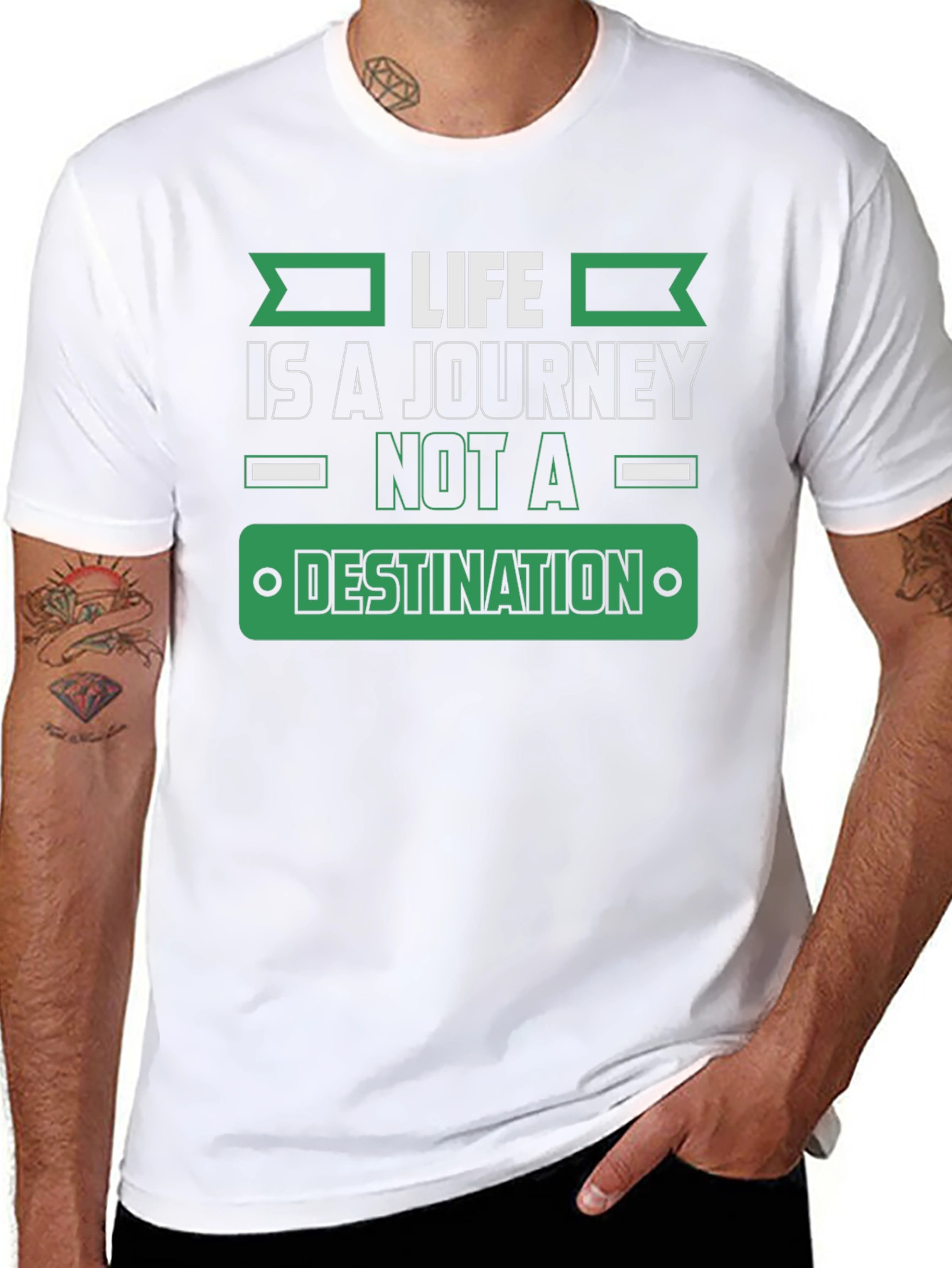 Life is a Journey T-Shirt - Motivational Tee