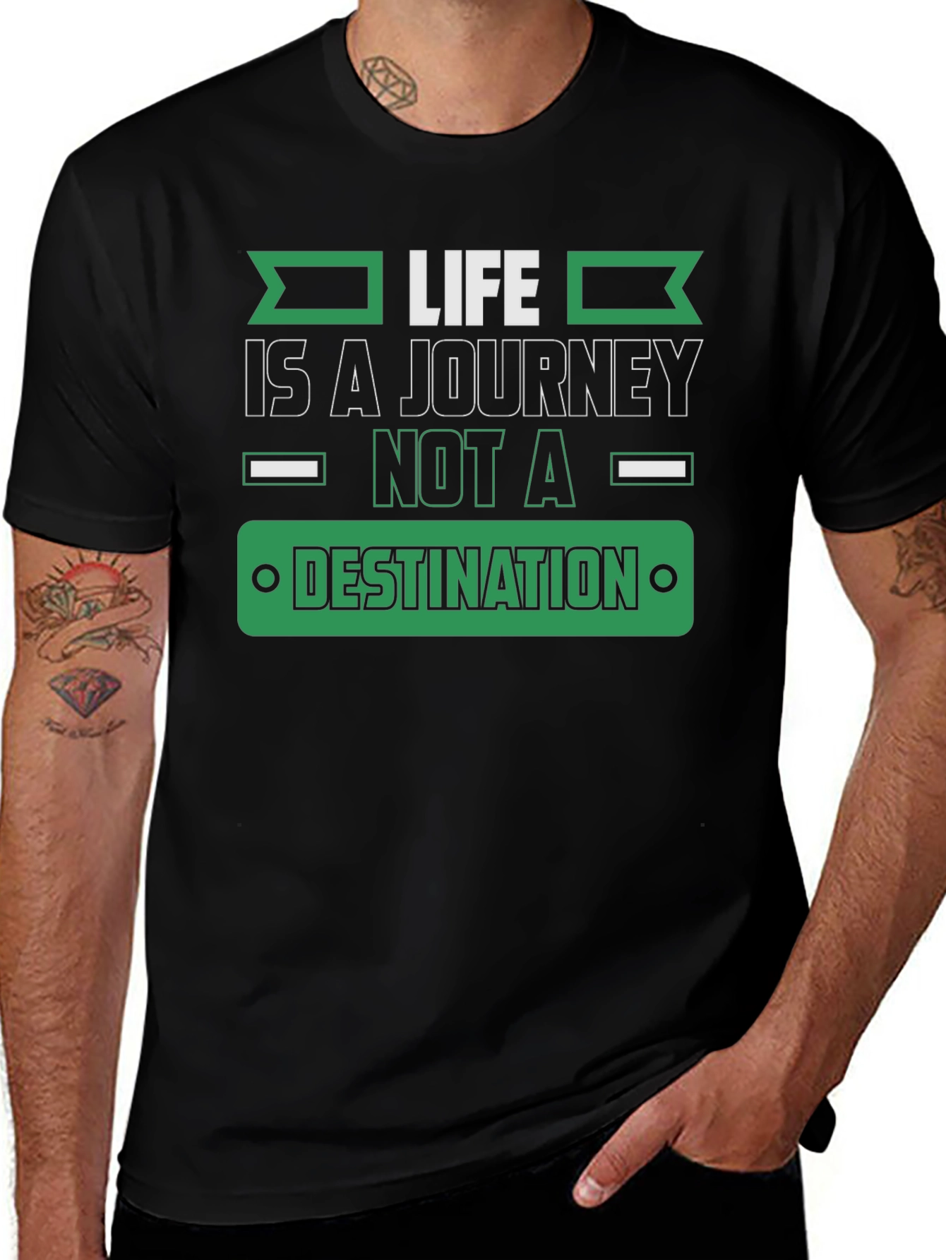 Life is a Journey T-Shirt - Motivational Tee