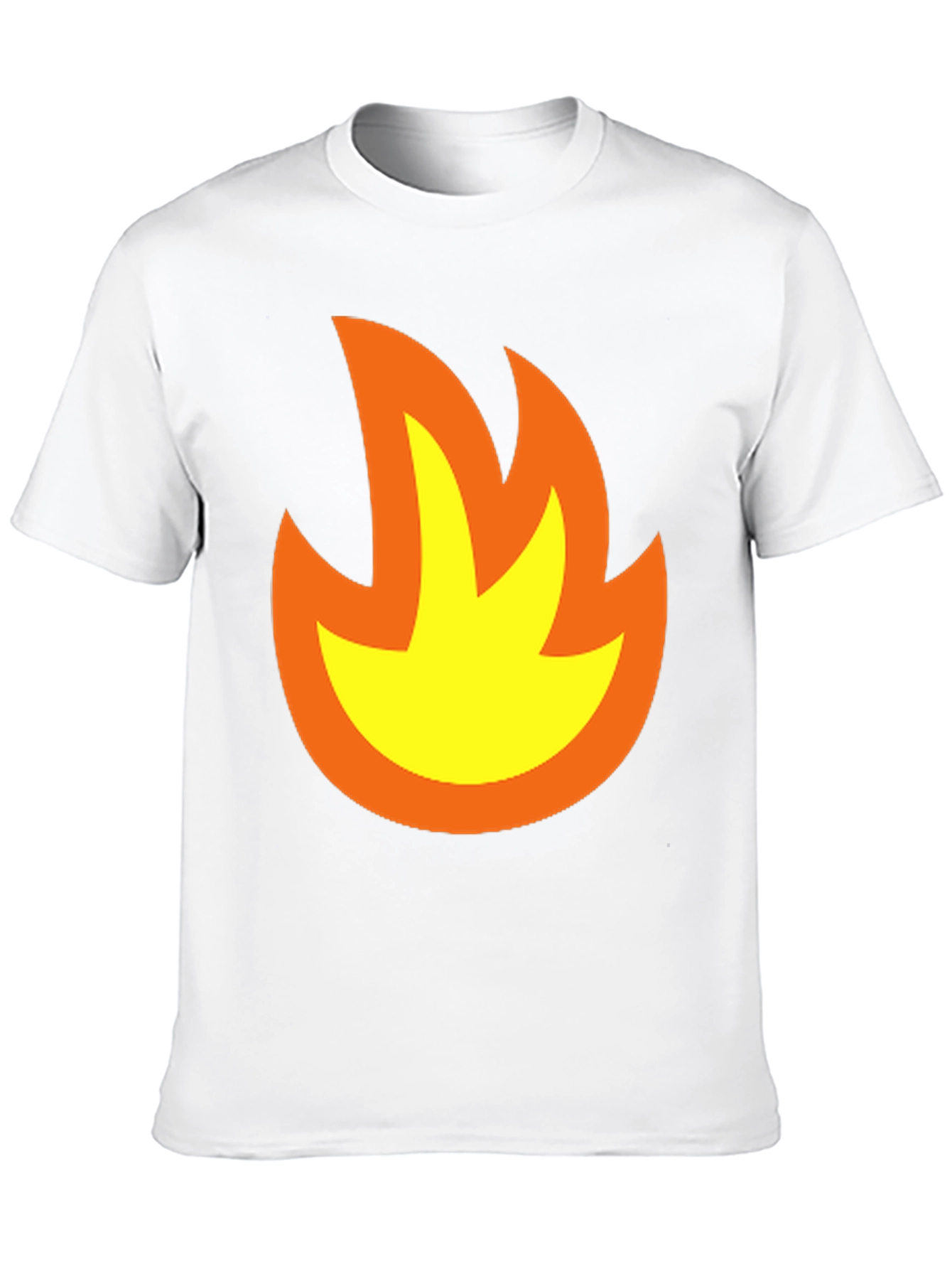 Flame Graphic Black T-Shirt - Bold & Stylish
