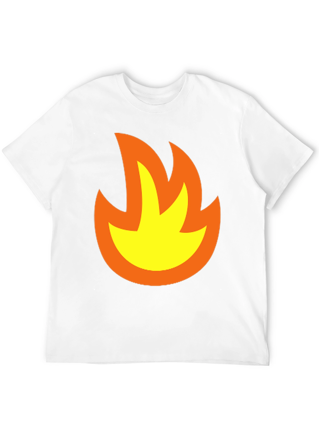 Flame Graphic Black T-Shirt - Bold & Stylish