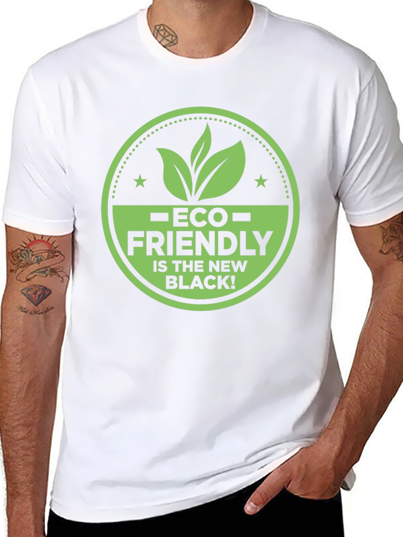 Eco-Friendly T-Shirt: Black is the New Black!