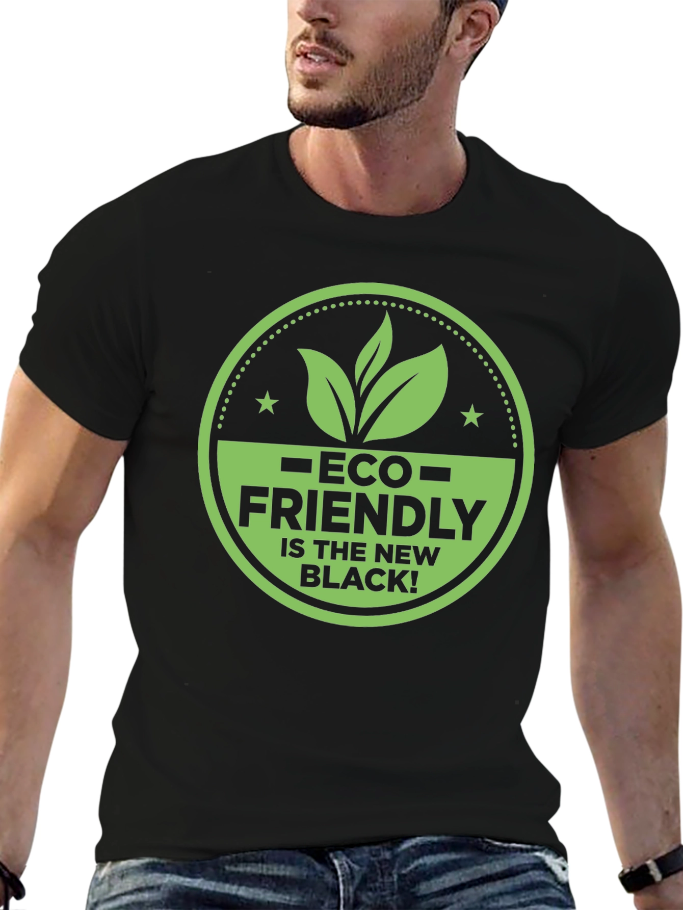 Eco-Friendly T-Shirt: Black is the New Black!