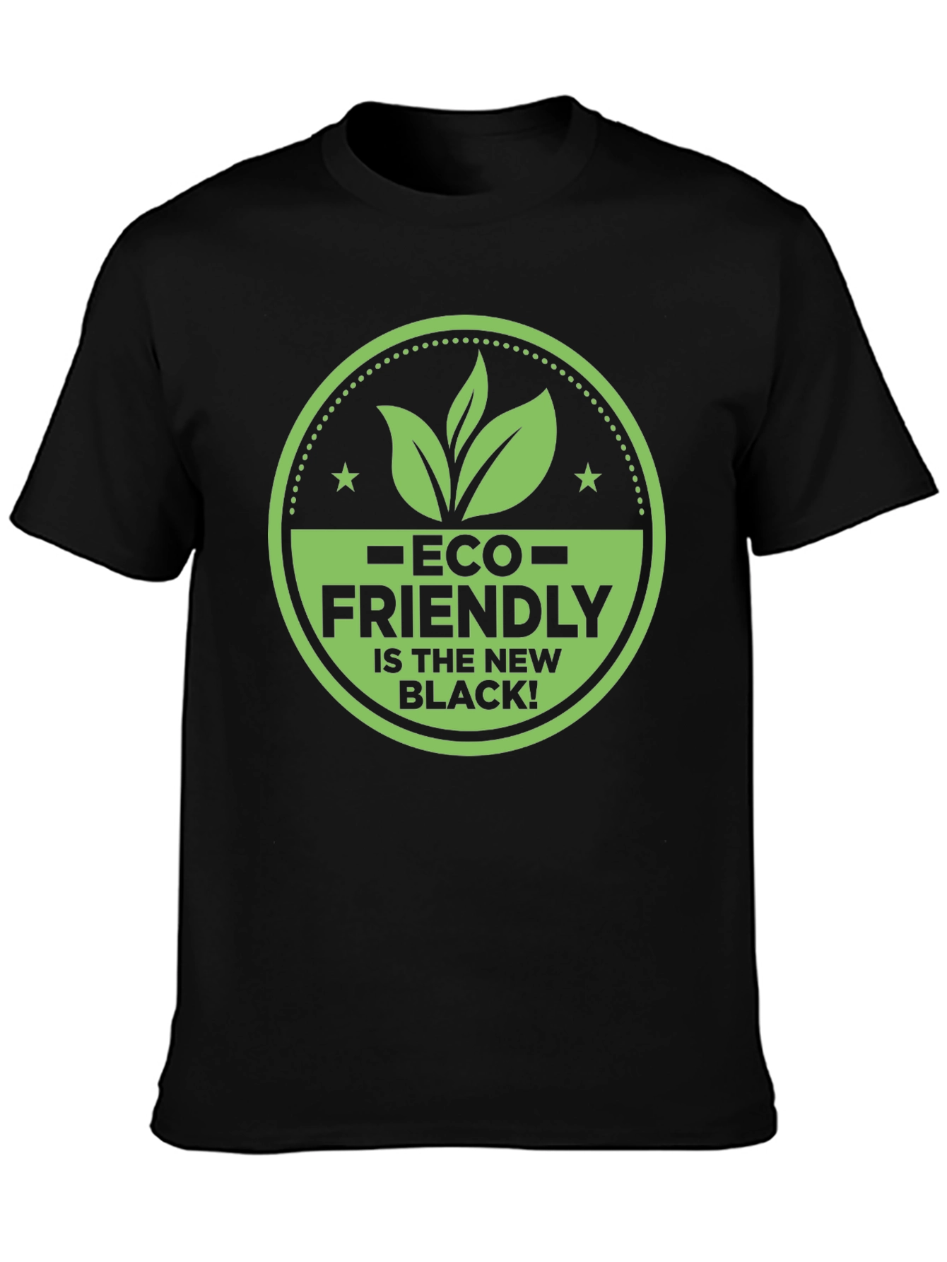 Eco-Friendly T-Shirt: Black is the New Black!