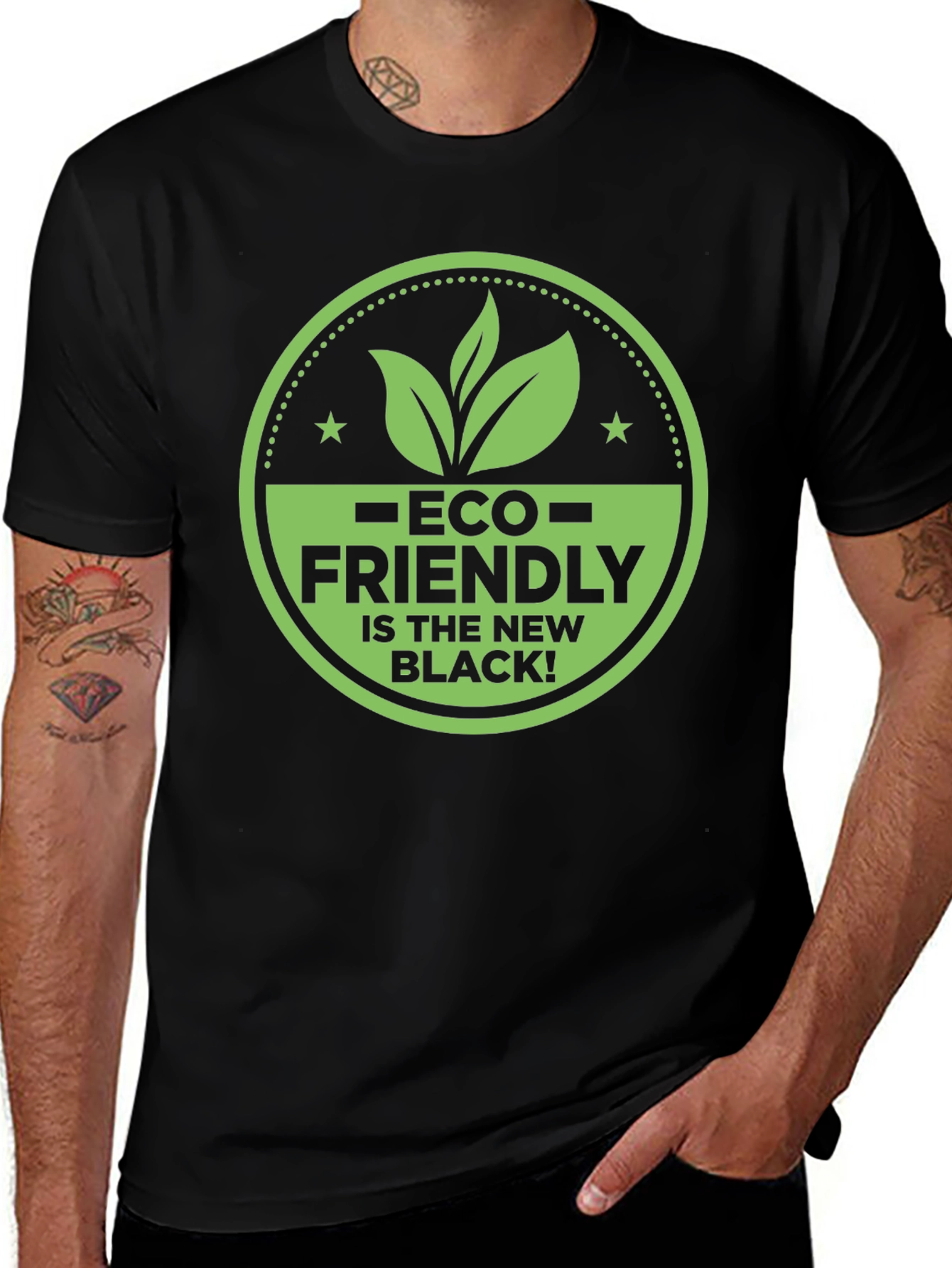 Eco-Friendly T-Shirt: Black is the New Black!