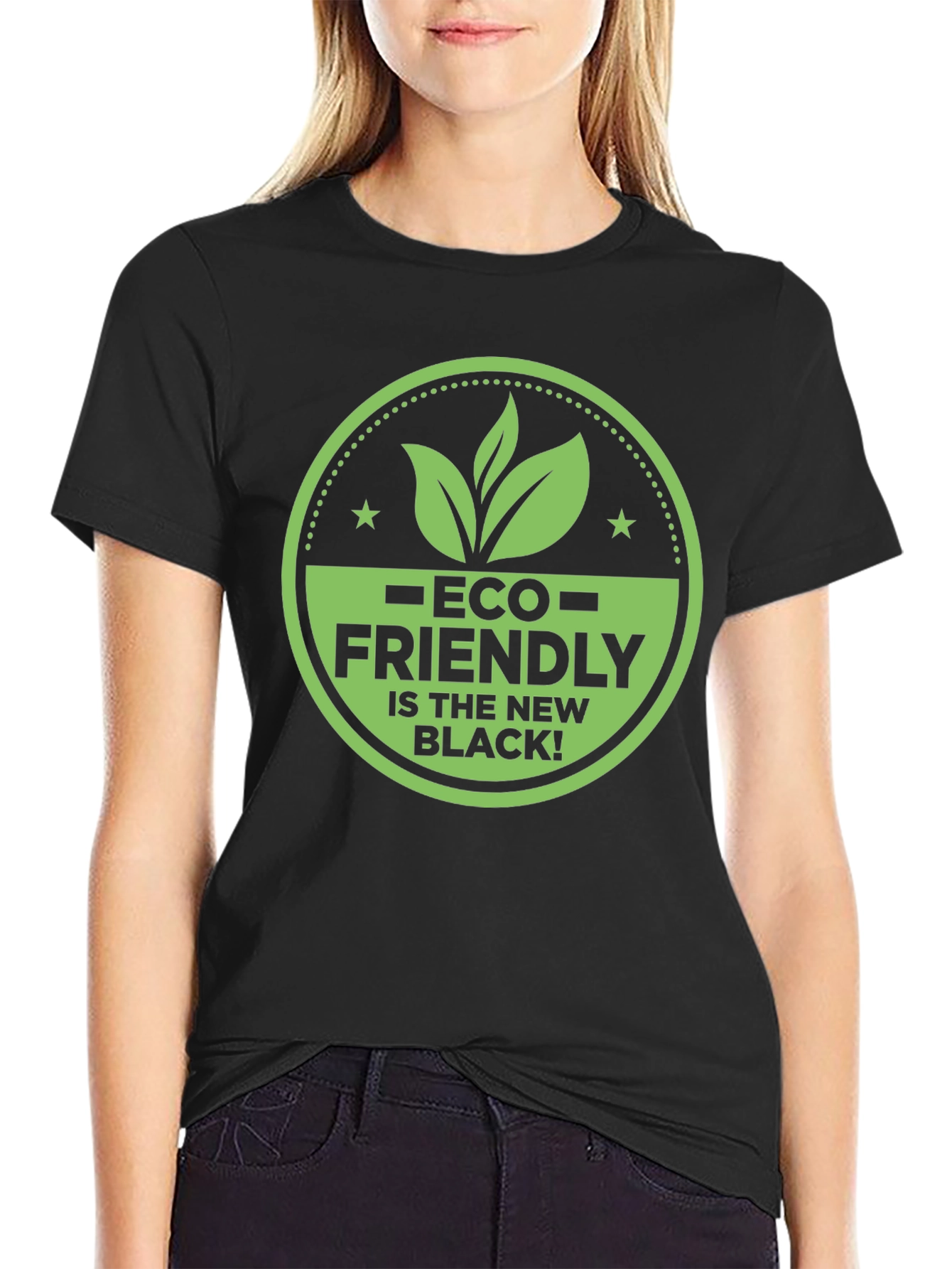 Eco-Friendly T-Shirt: Black is the New Black!