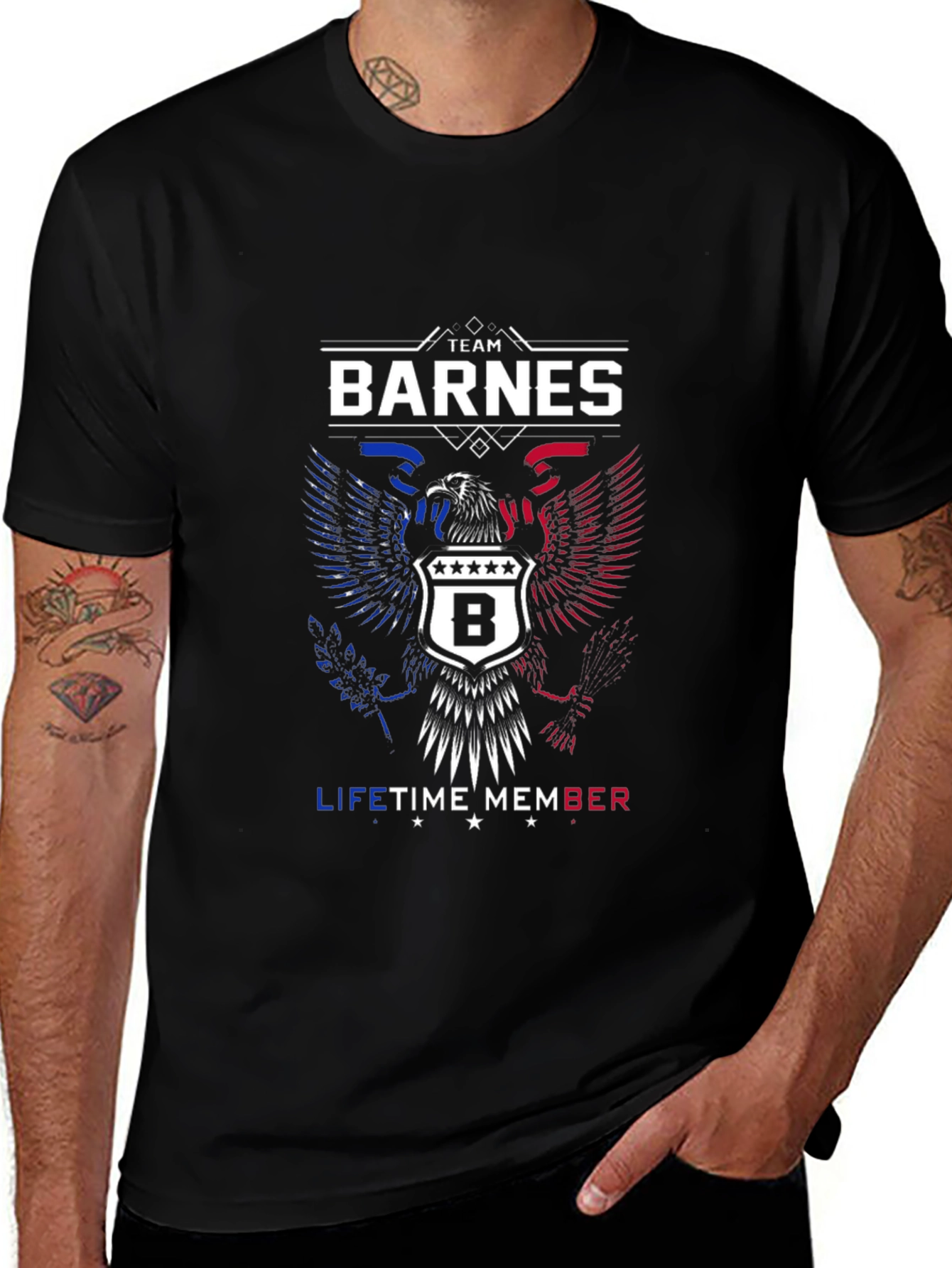 Team Barnes Lifetime Member Graphic Tee