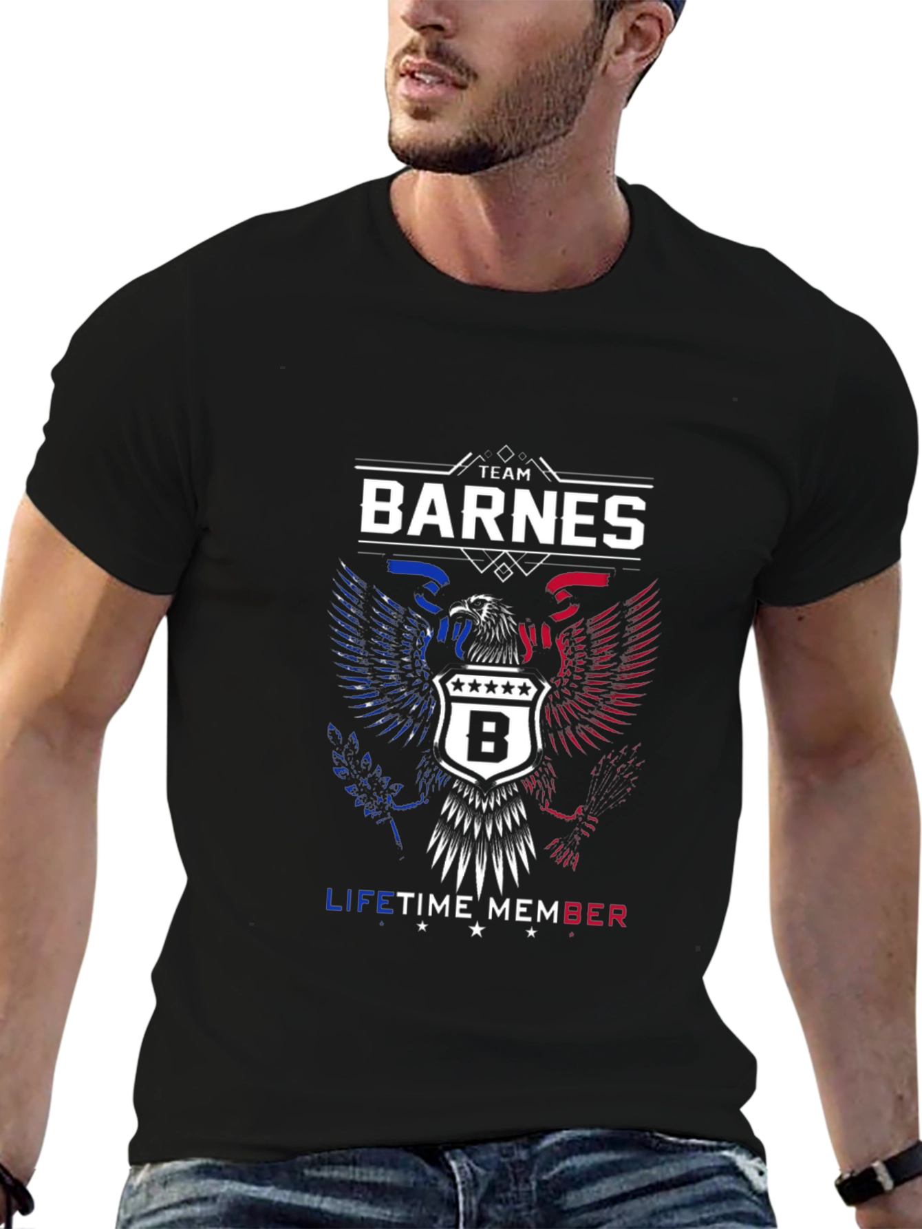 Team Barnes Lifetime Member Graphic Tee