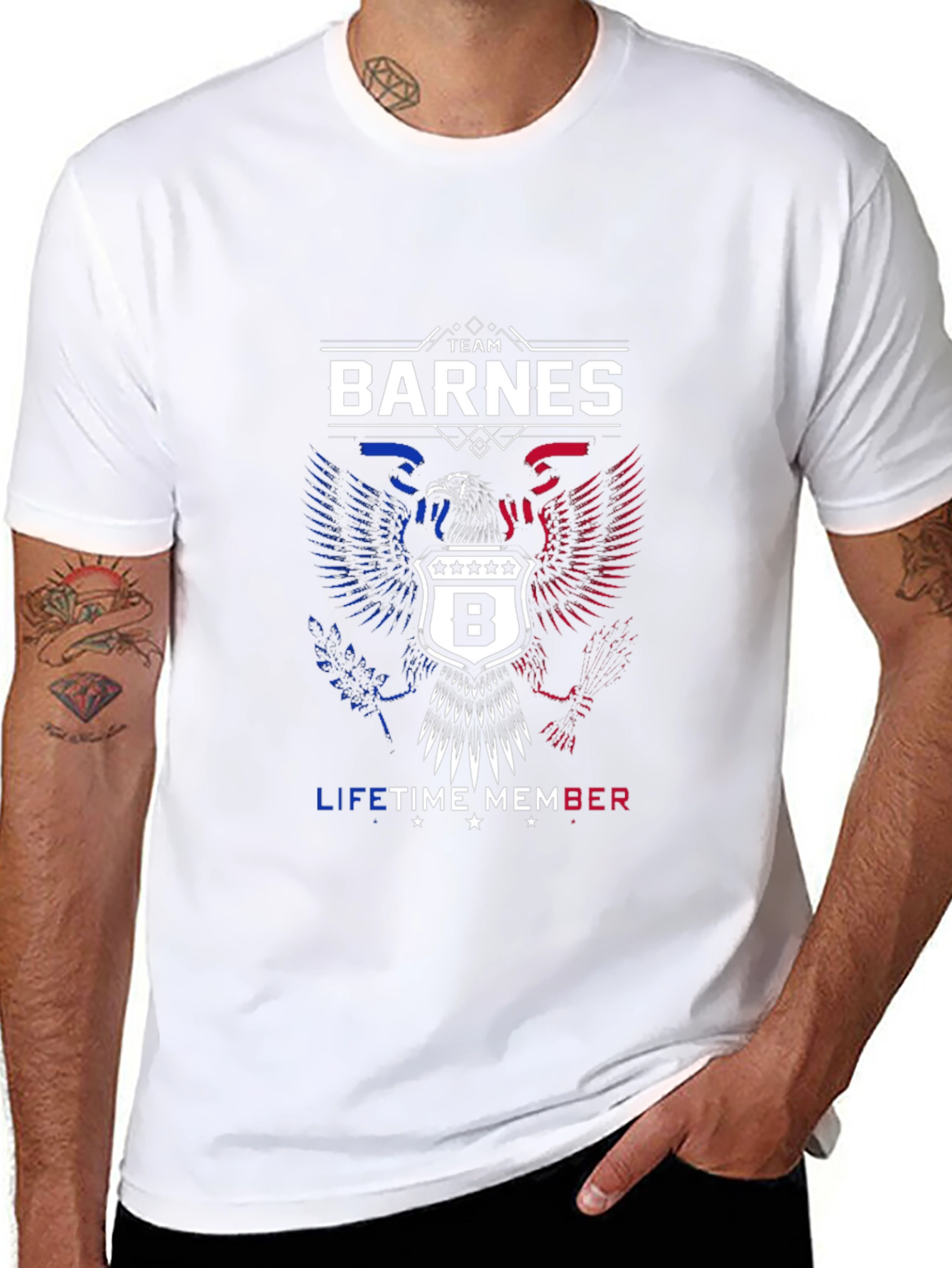 Team Barnes Lifetime Member Graphic Tee