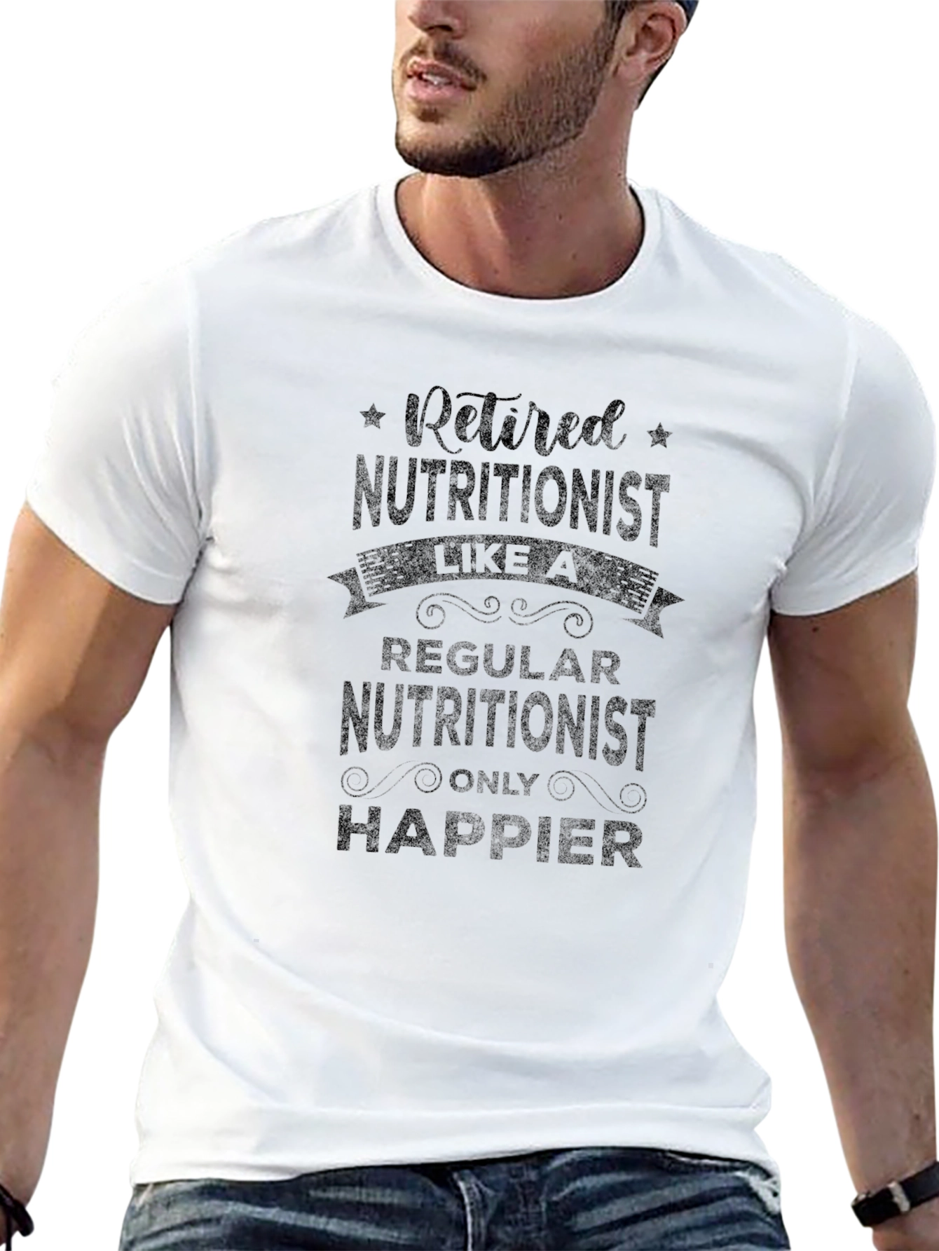 Retired Nutritionist Graphic T-Shirt