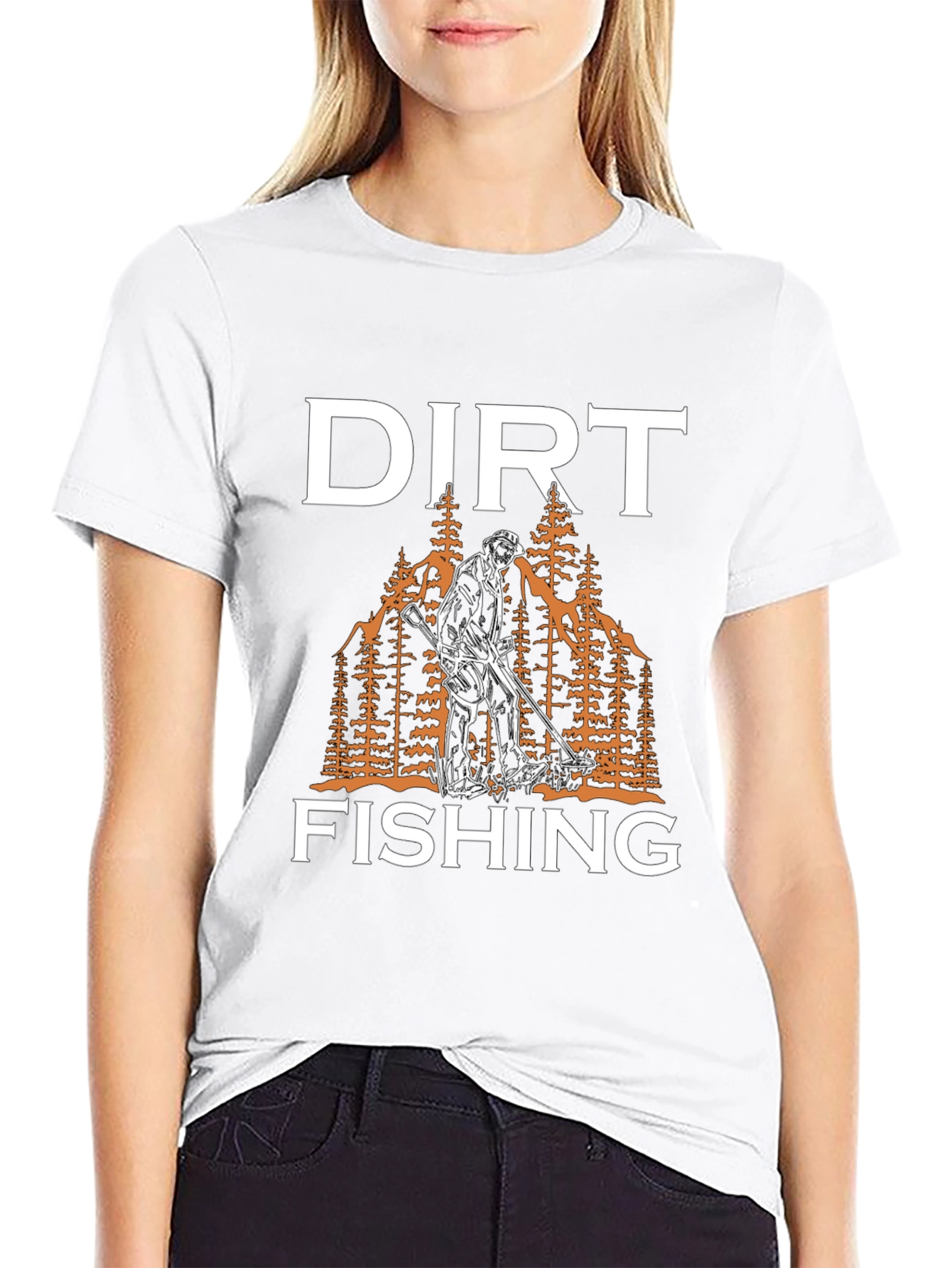 Dirt Fishing T-Shirt - Metal Detecting Apparel