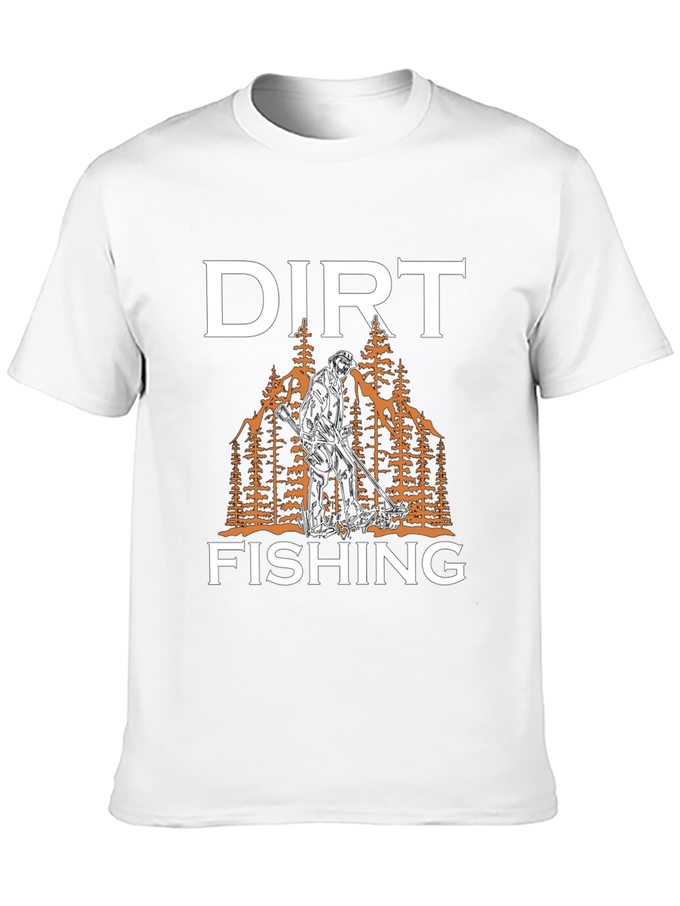Dirt Fishing T-Shirt - Metal Detecting Apparel