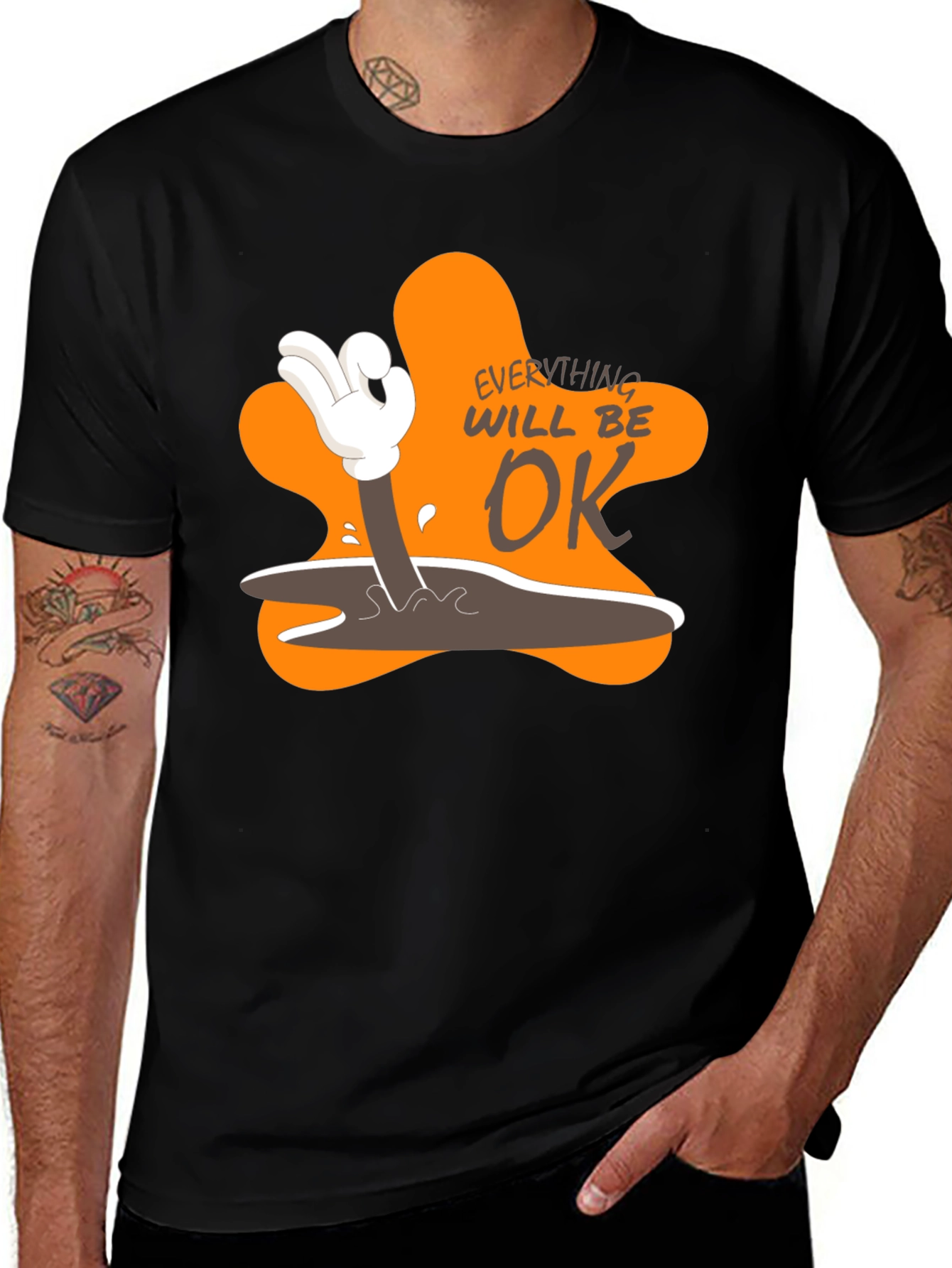 Everything Will Be OK Graphic Tee