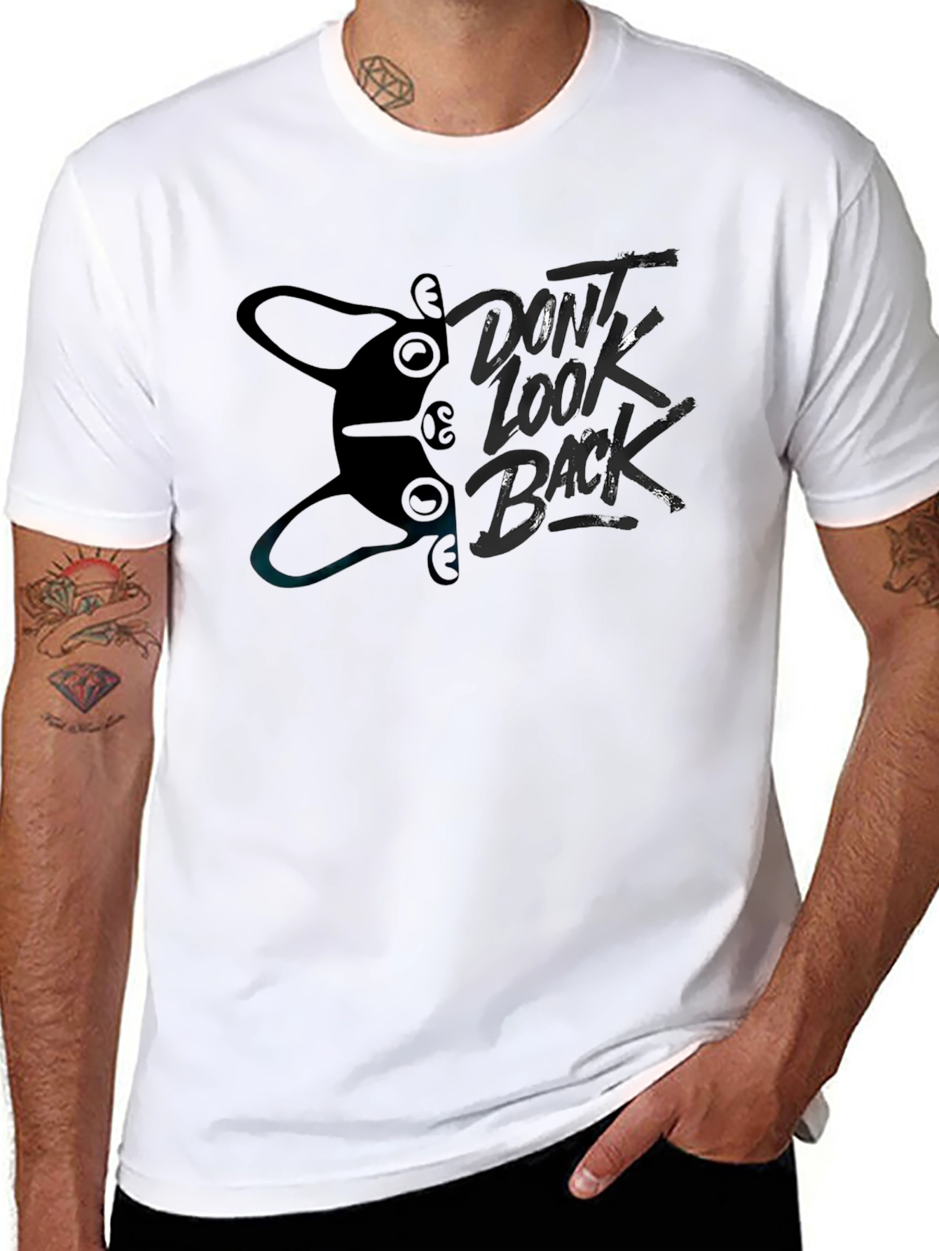 Dont Look Back T-Shirt: Unique Graphic Tee