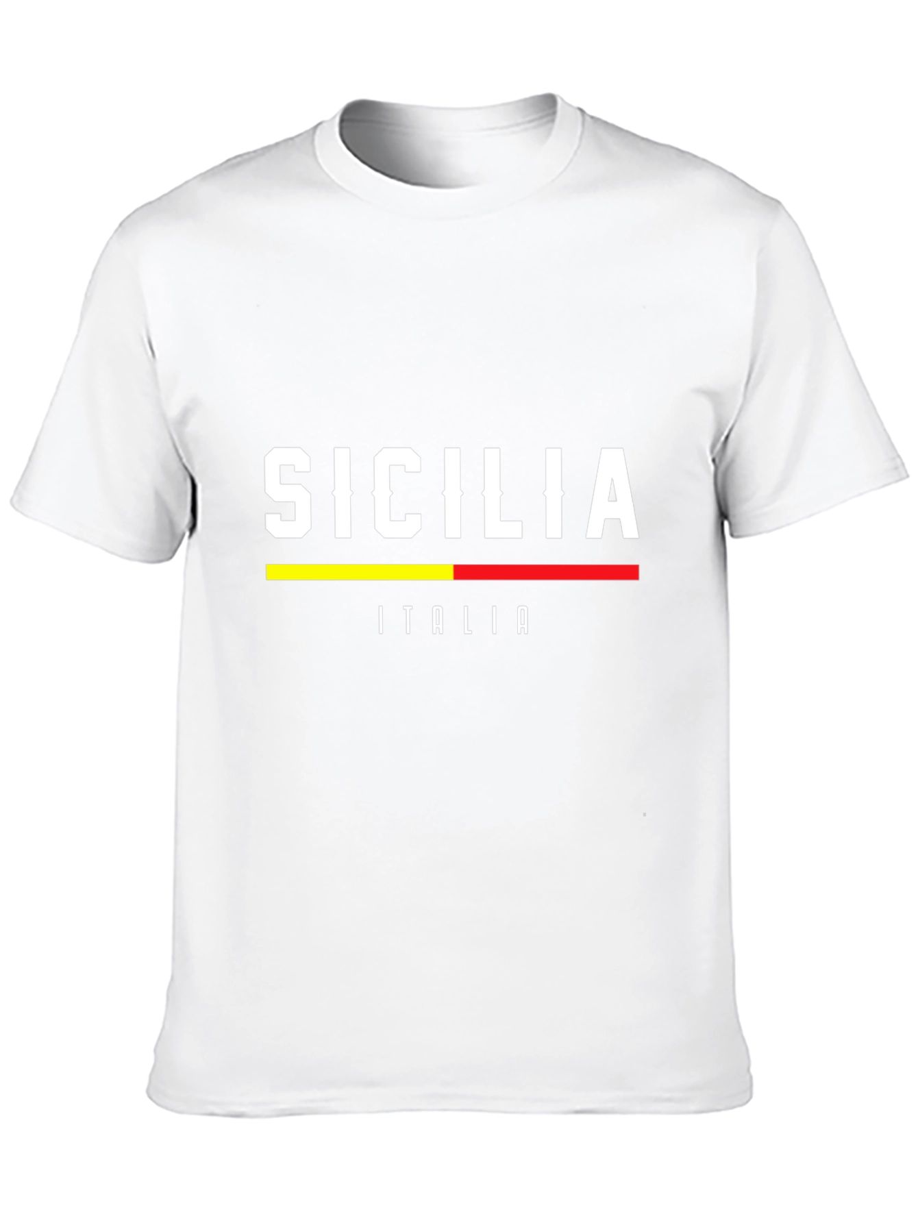 Sicilia Italia Graphic Tee - Black T-Shirt