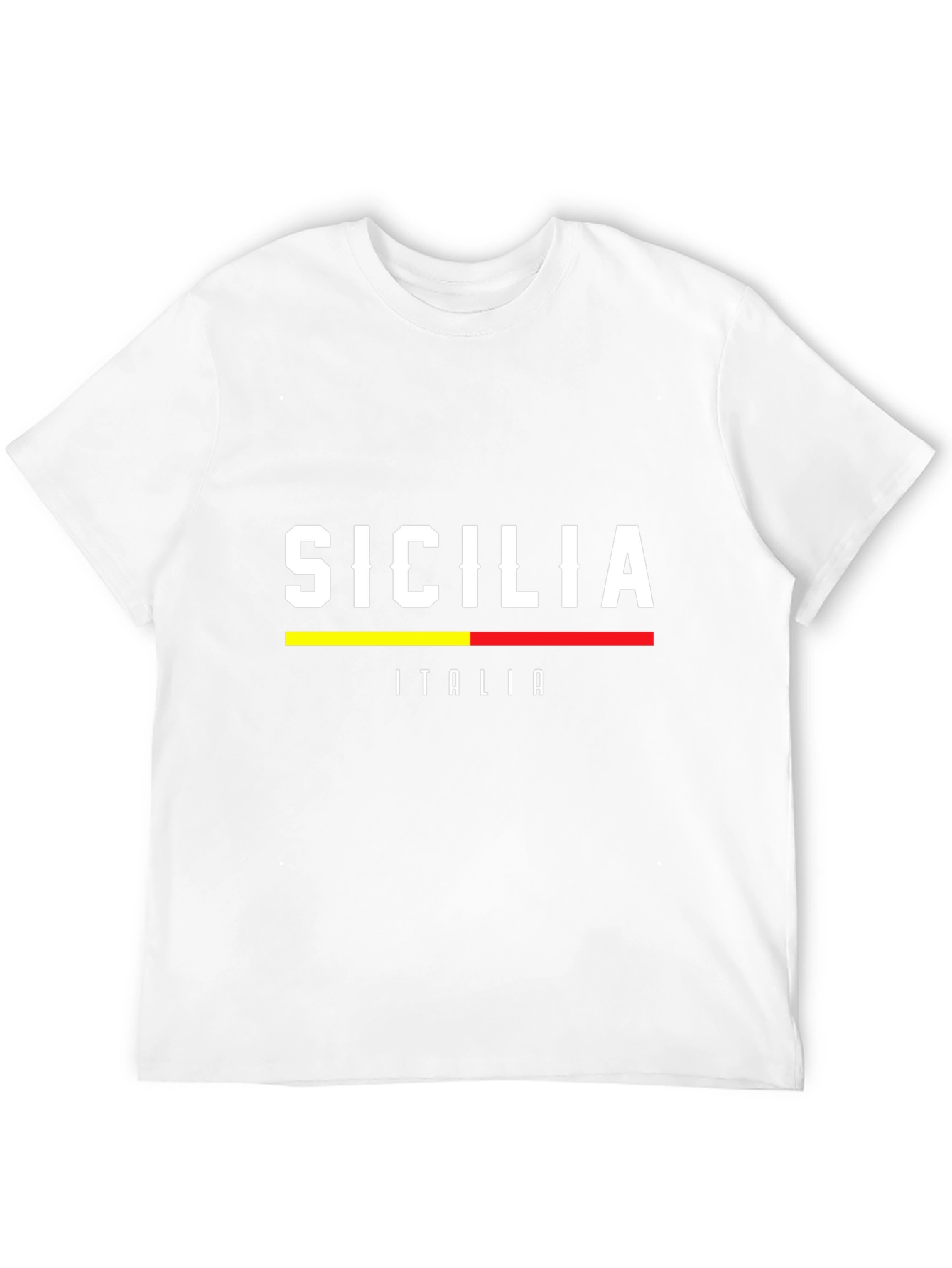 Sicilia Italia Graphic Tee - Black T-Shirt