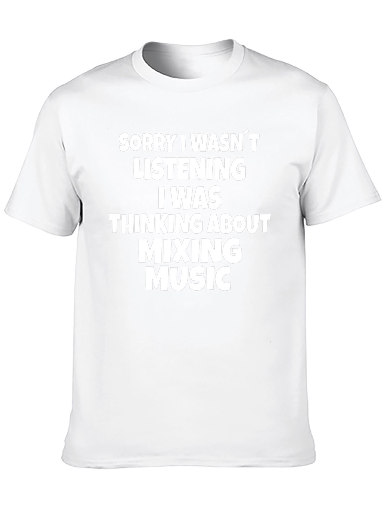 Mixing Music T-Shirt - Funny Musician DJ Tee