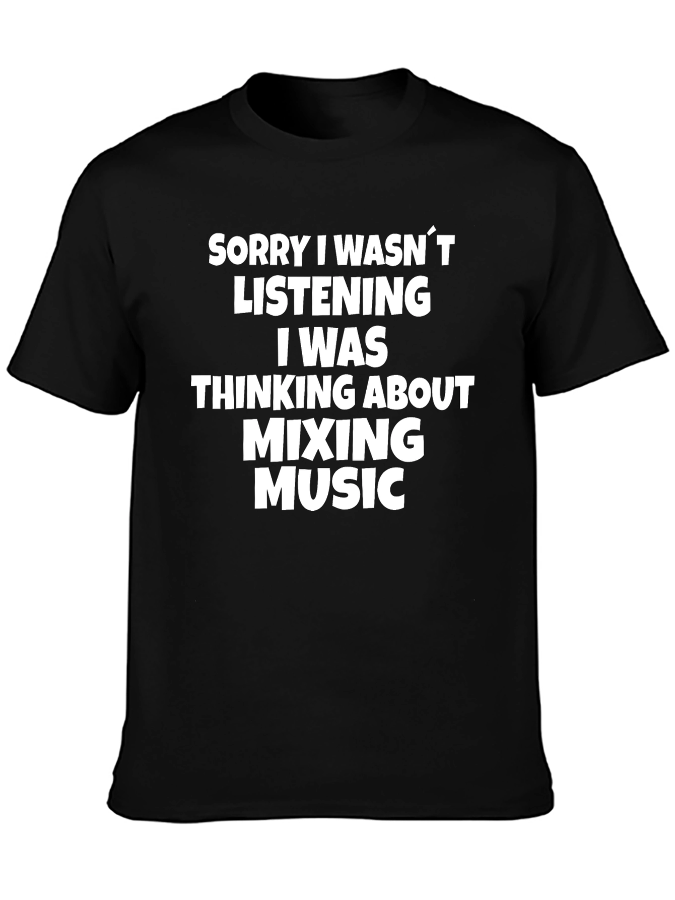 Mixing Music T-Shirt - Funny Musician DJ Tee