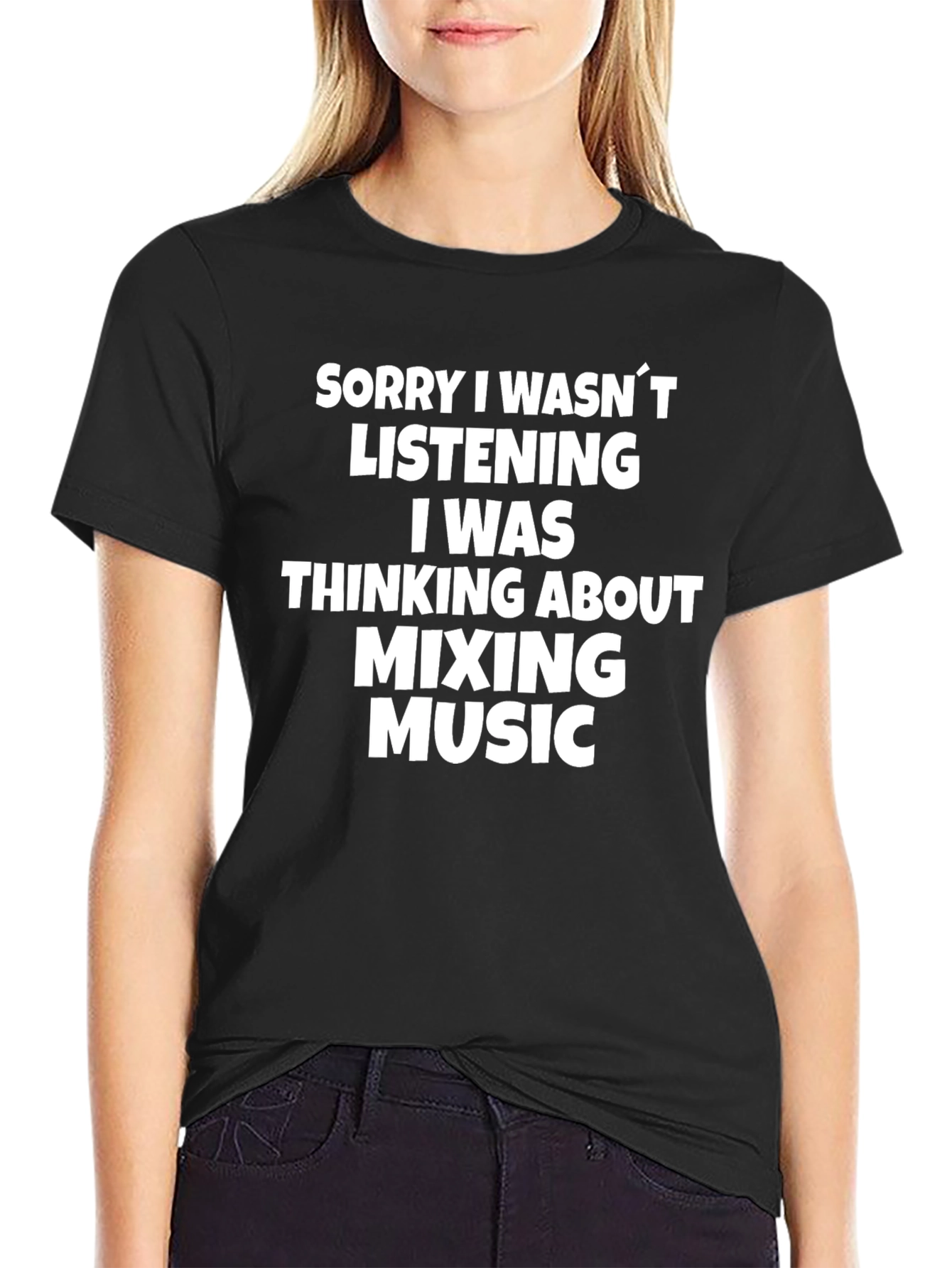 Mixing Music T-Shirt - Funny Musician DJ Tee
