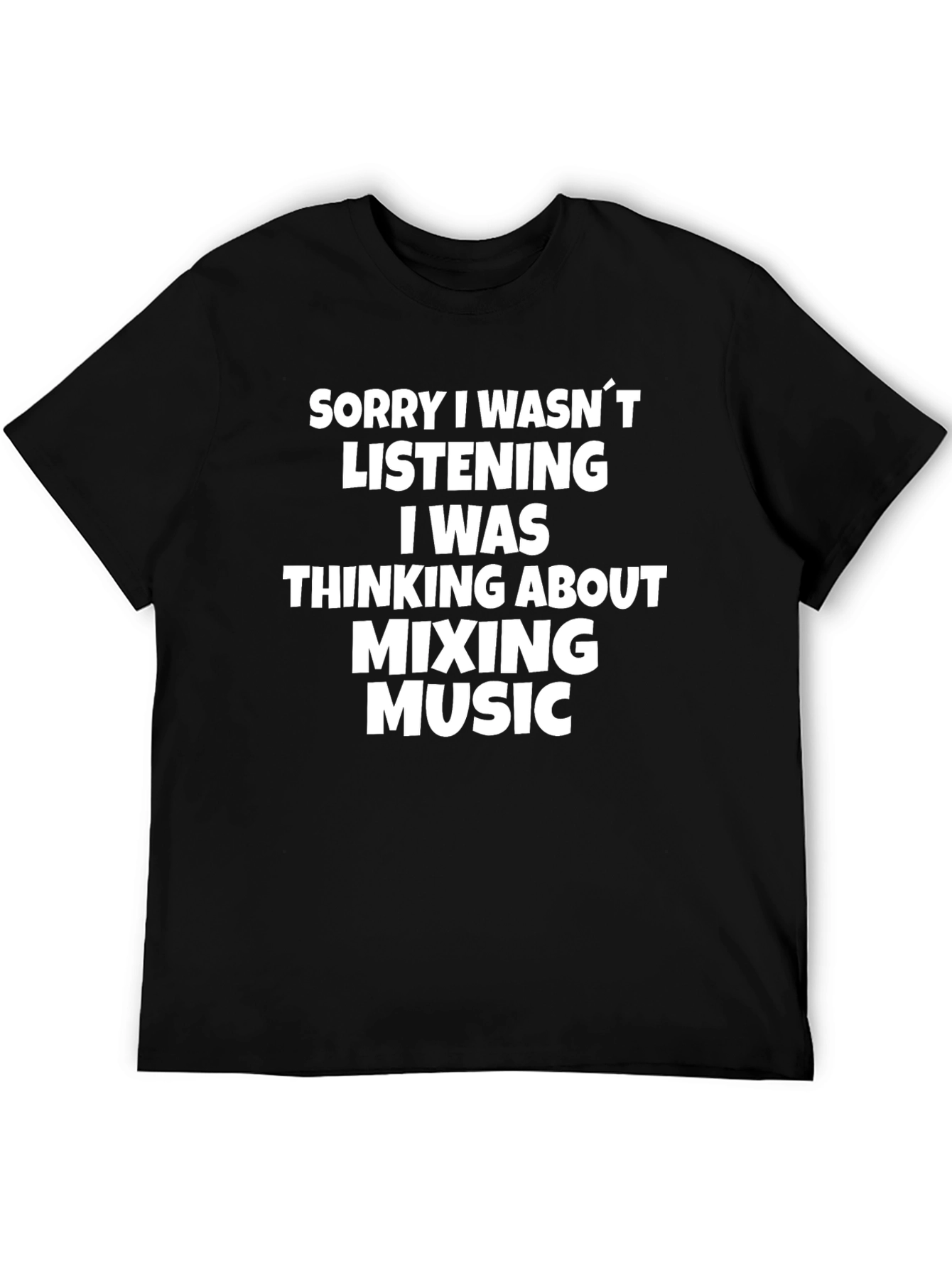 Mixing Music T-Shirt - Funny Musician DJ Tee