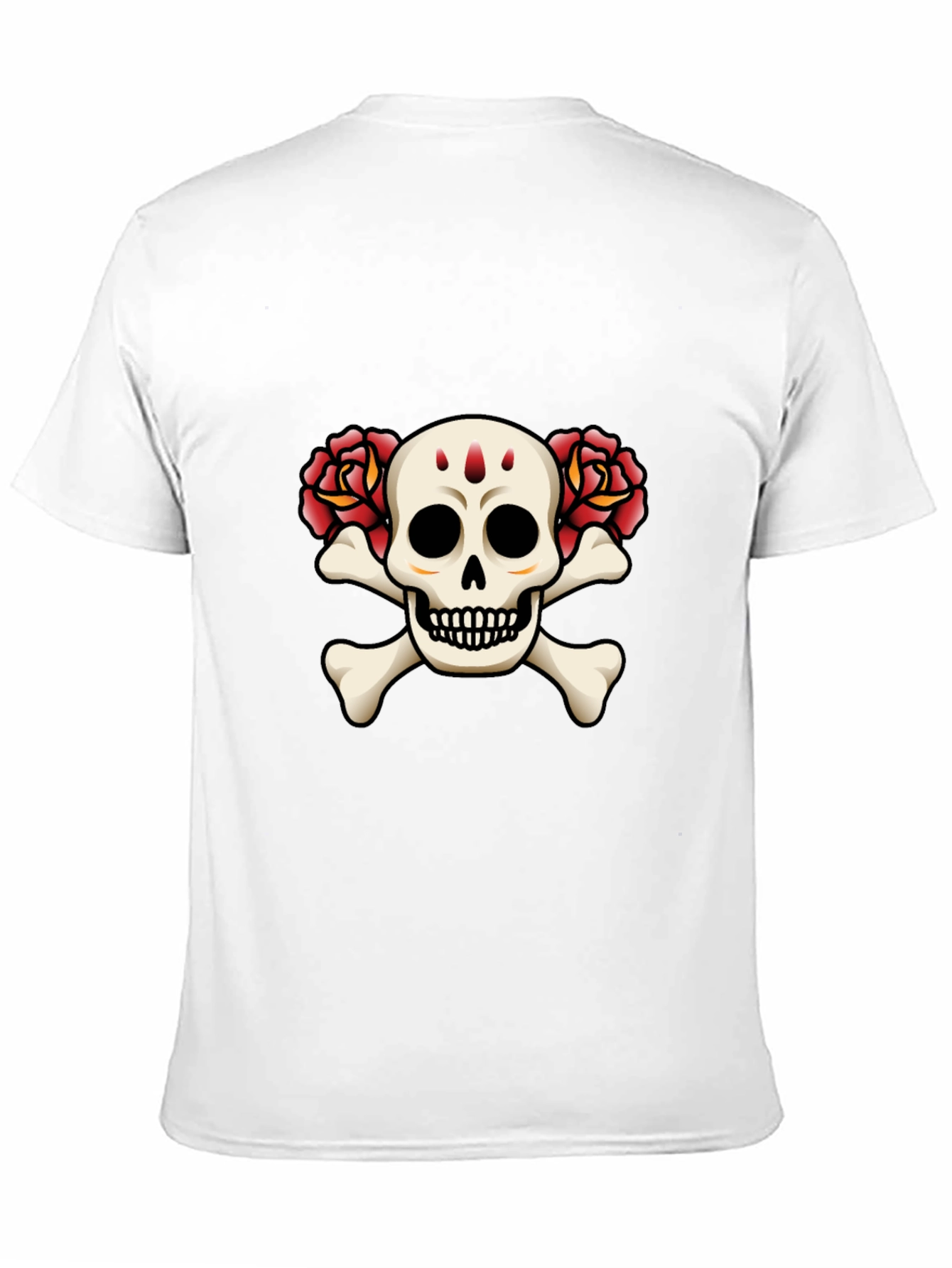 Skull and Roses Graphic Tee