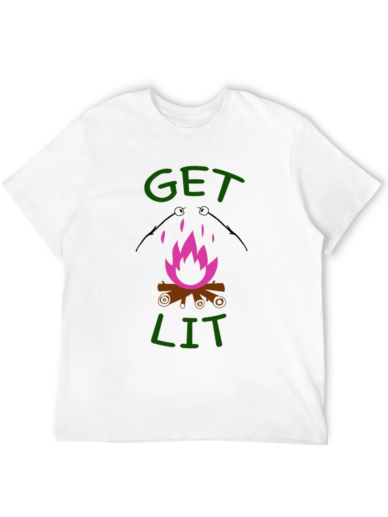 Get Lit Campfire Graphic Tee