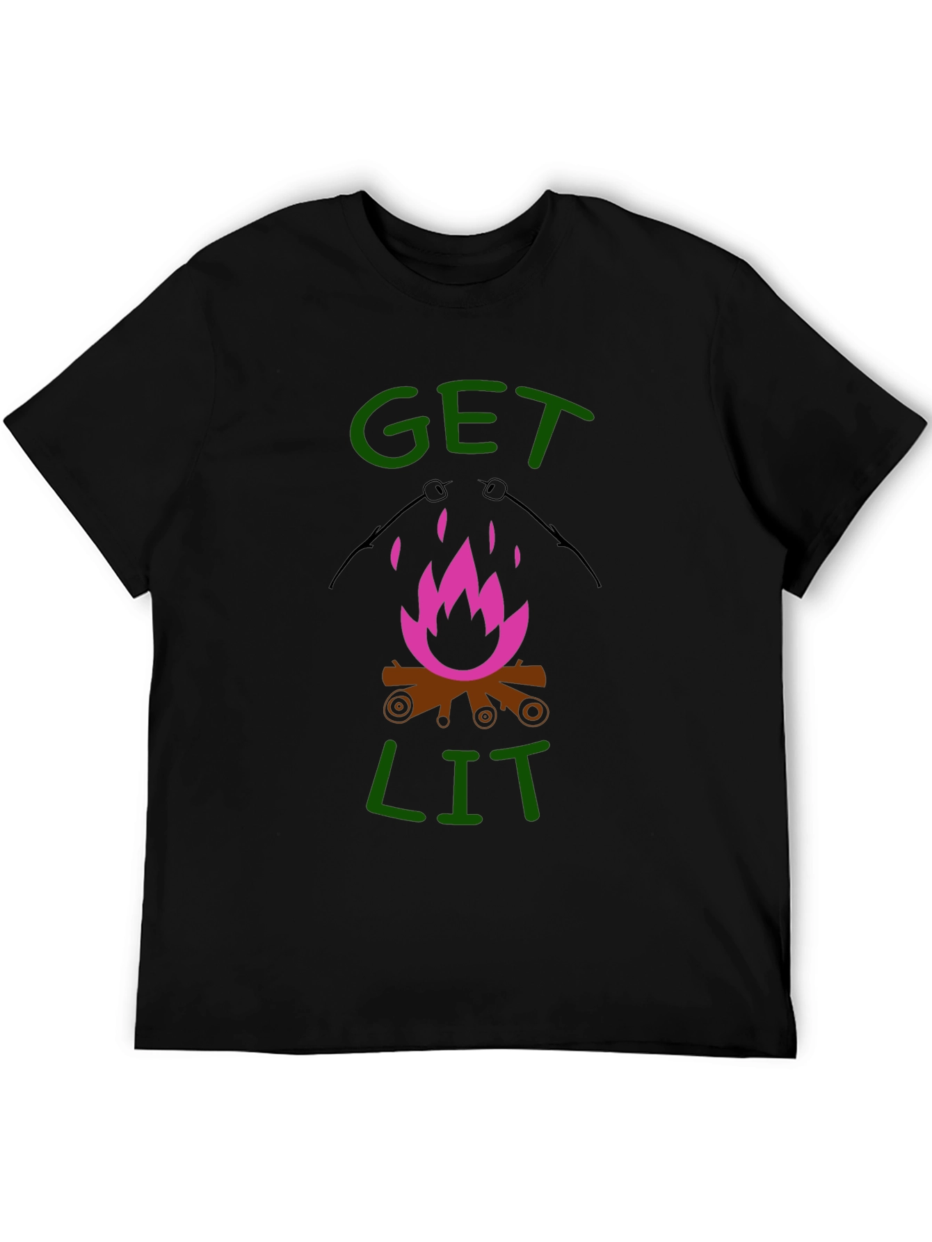 Get Lit Campfire Graphic Tee