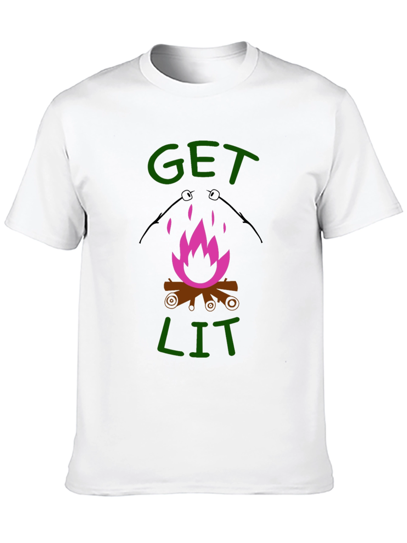 Get Lit Campfire Graphic Tee