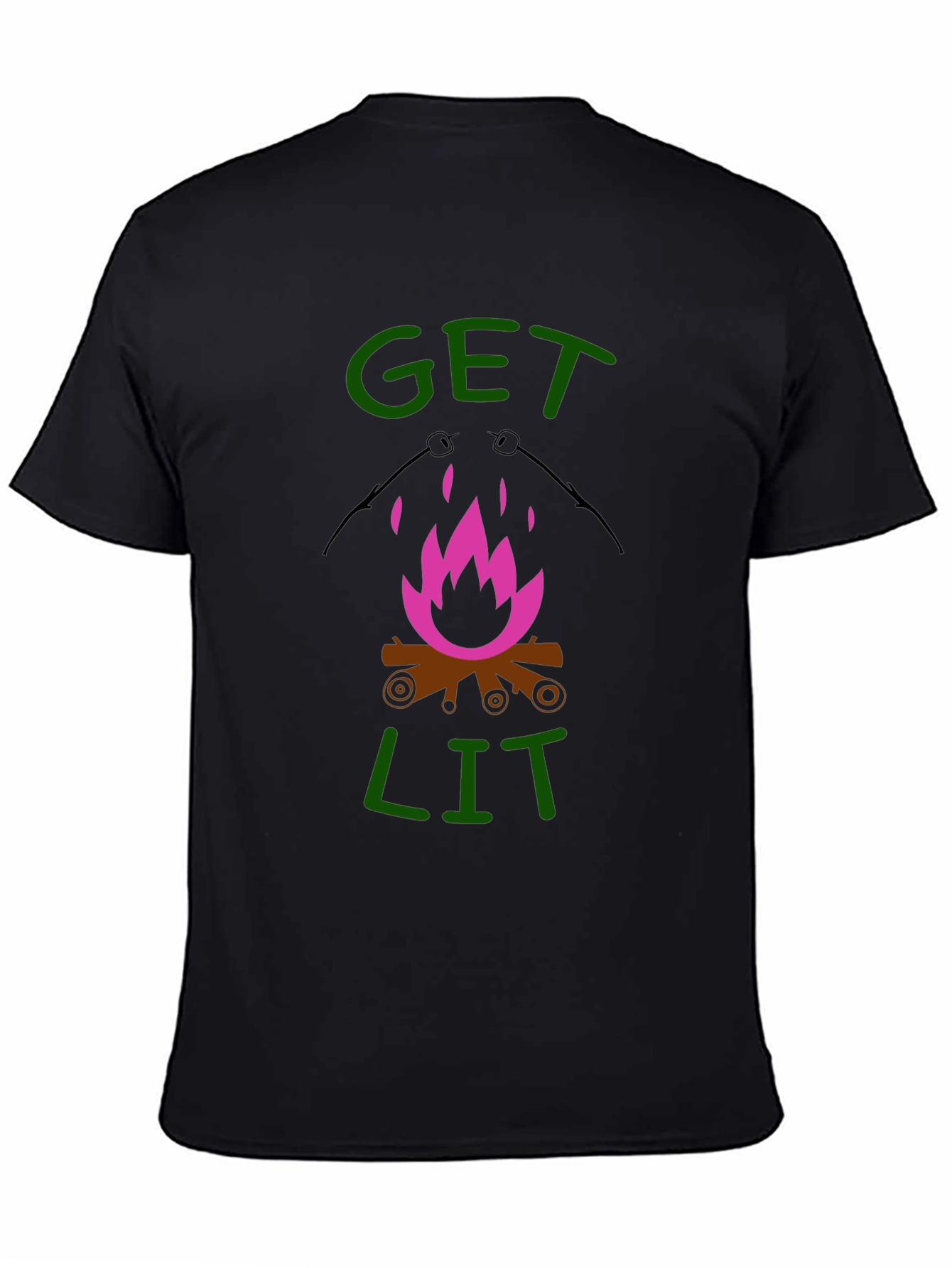 Get Lit Campfire Graphic Tee