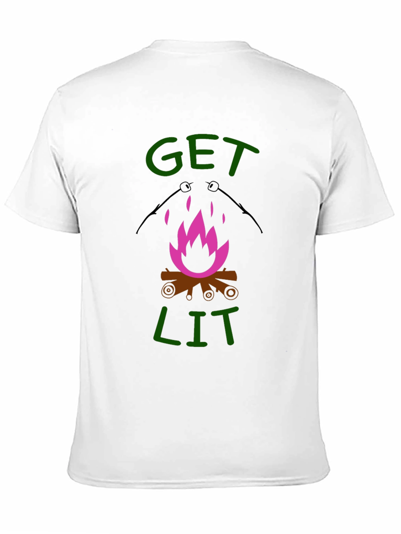 Get Lit Campfire Graphic Tee