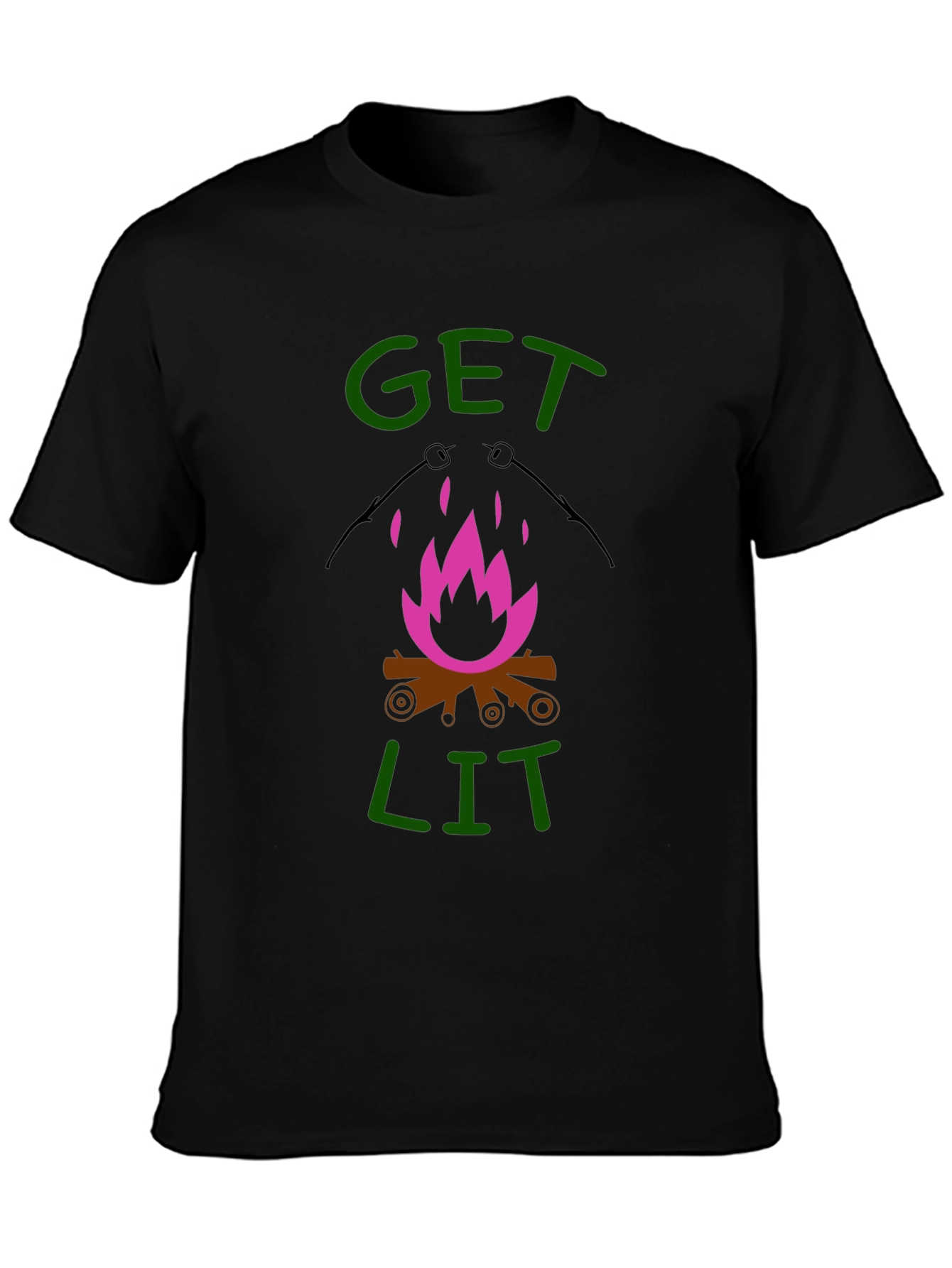 Get Lit Campfire Graphic Tee